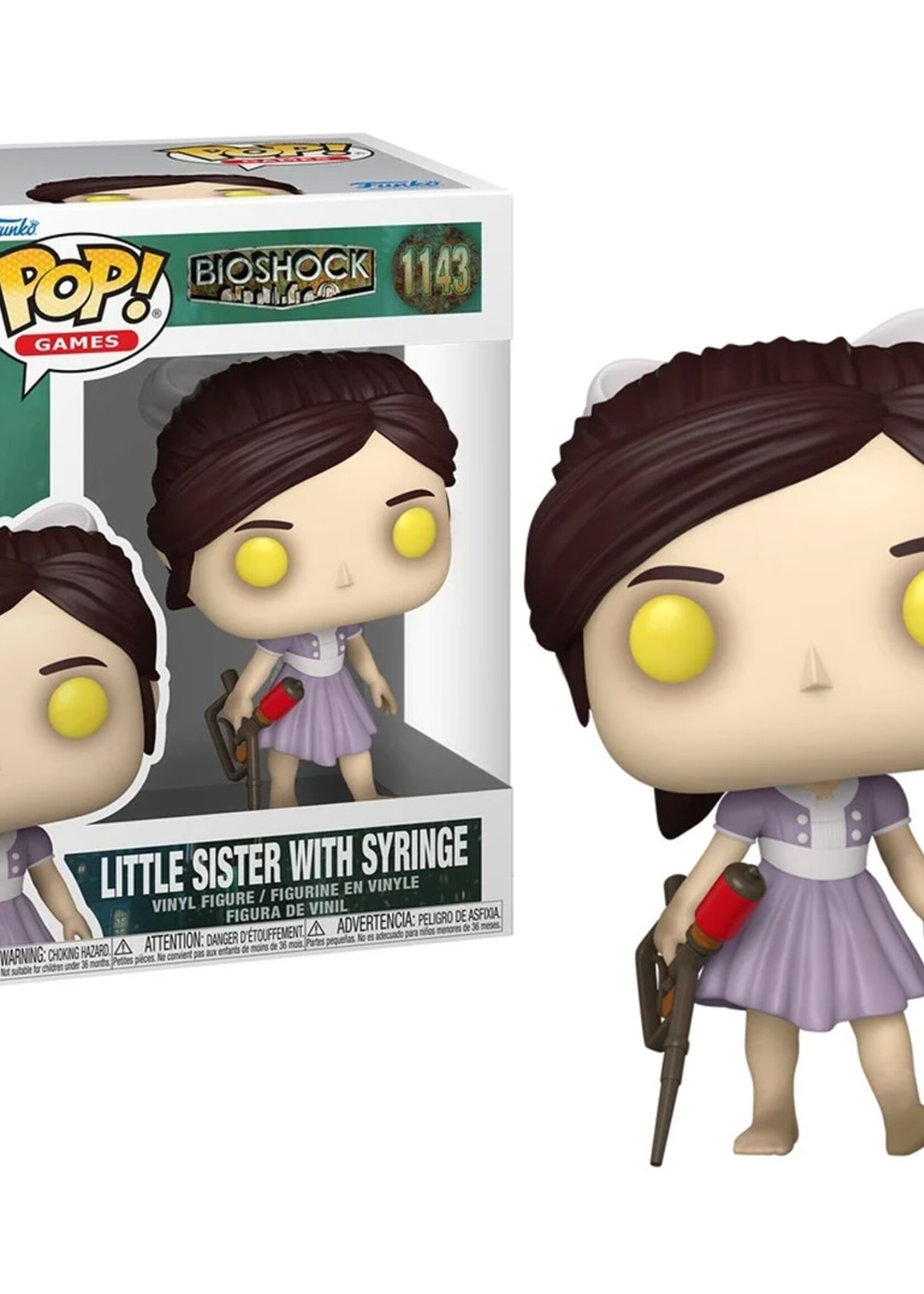Bioshock Funko Pop Games N° 1143 Little Sister With Syringe