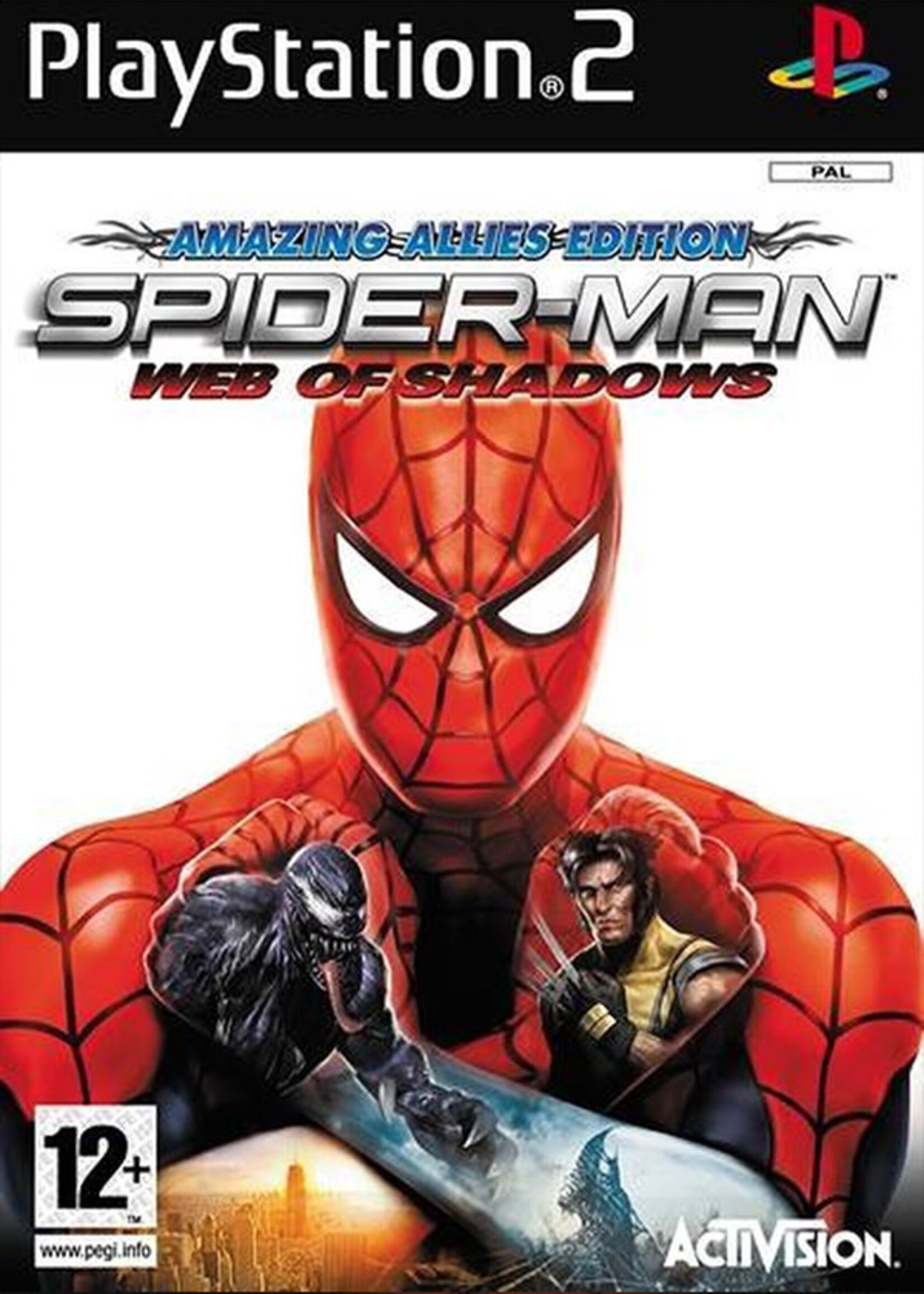 Spider-Man Web of Shadows PS2