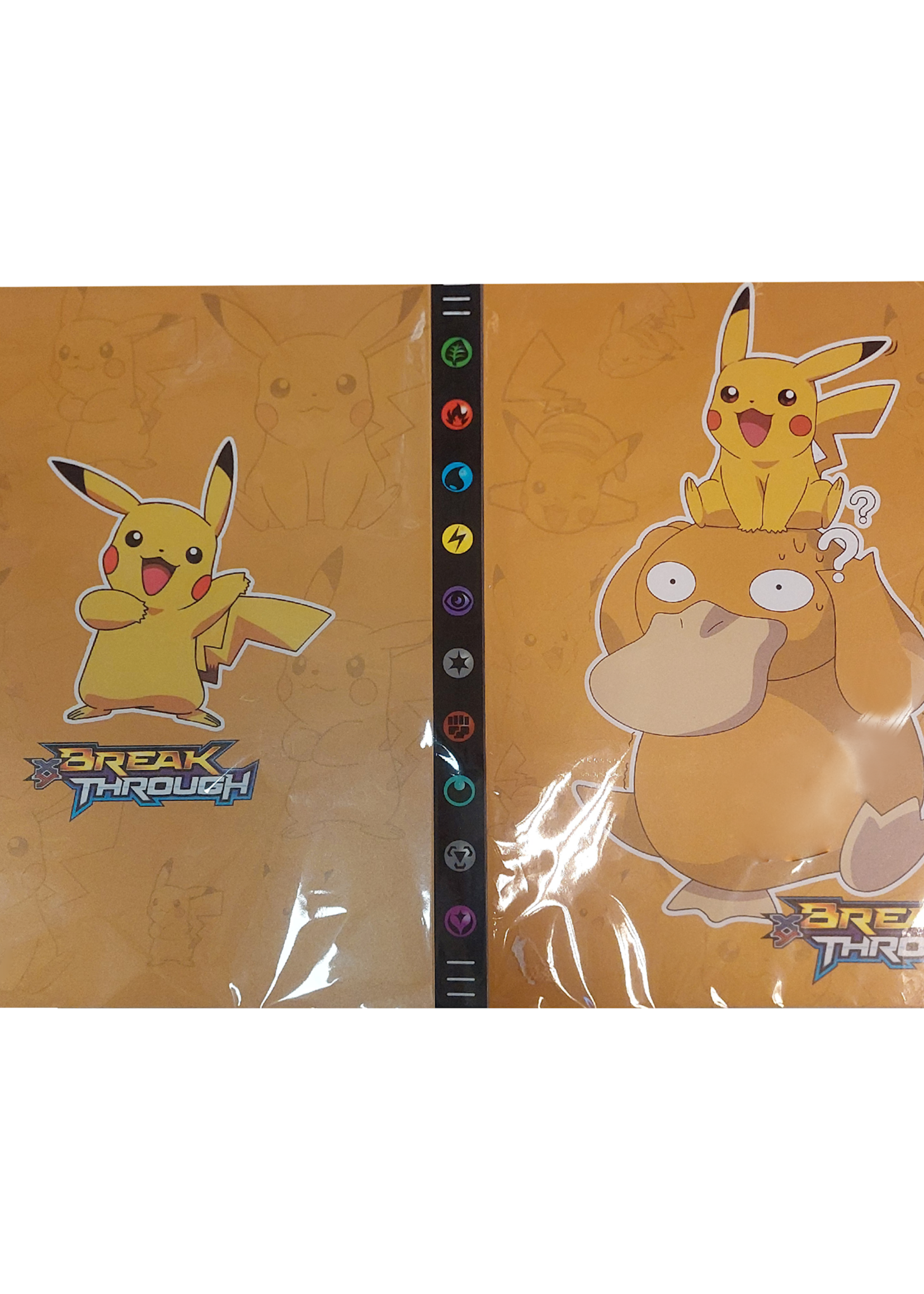 Pokemonmap voor 432 Kaarten Pikachu en Psyduck