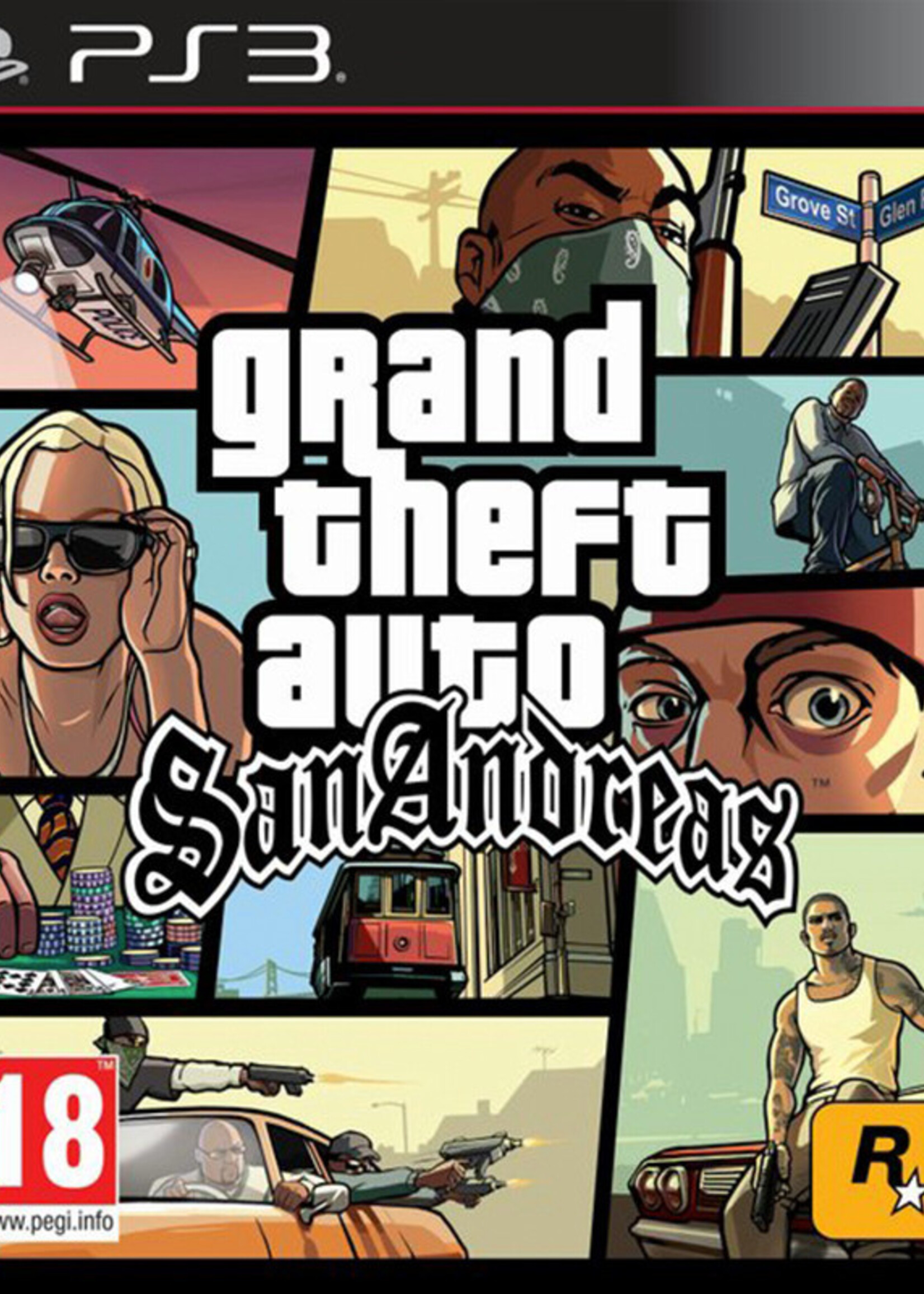 GTA Grand Theft Auto San Andreas PS3