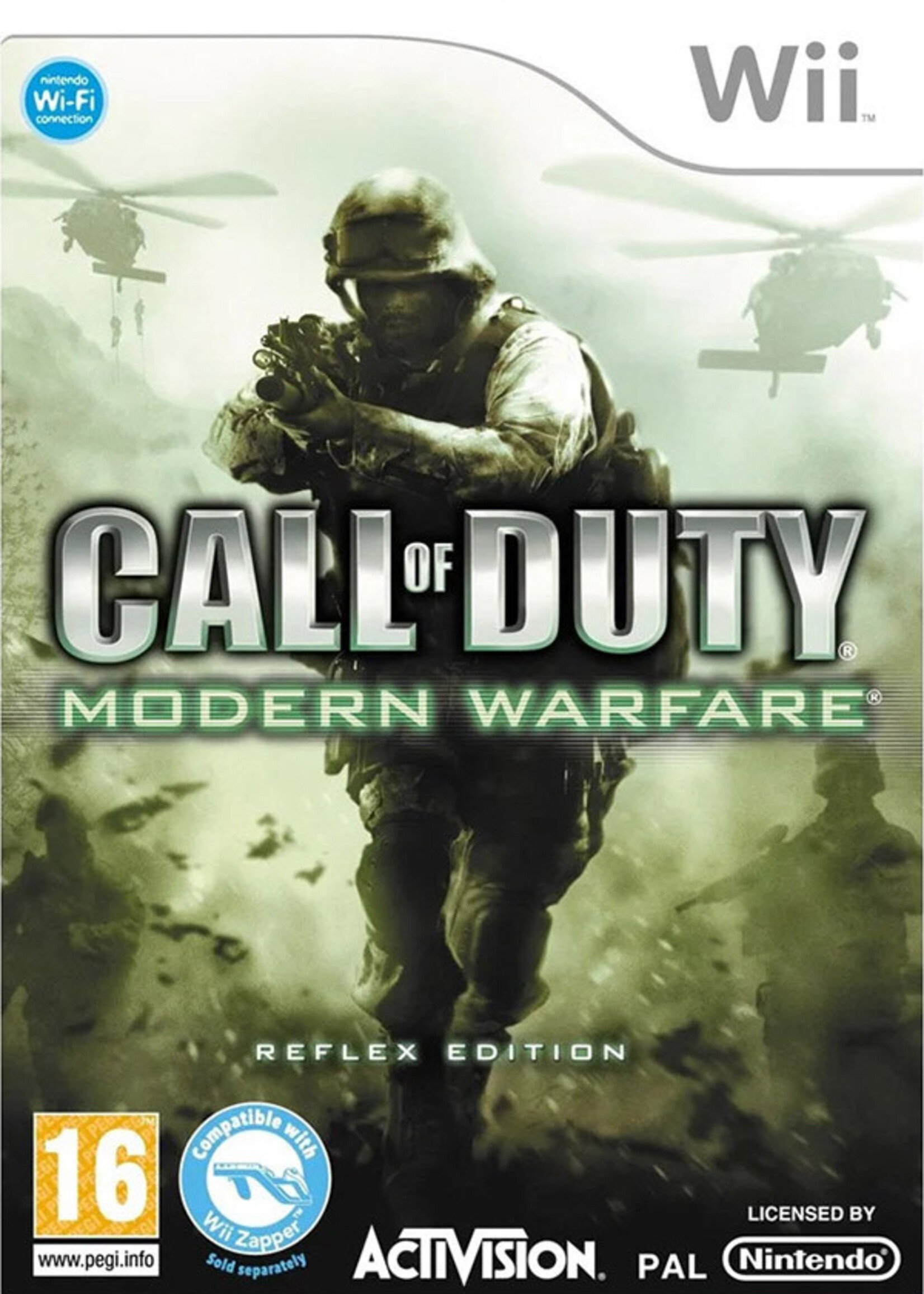 Call Of Duty Modern Warfare Reflex Edition Wii