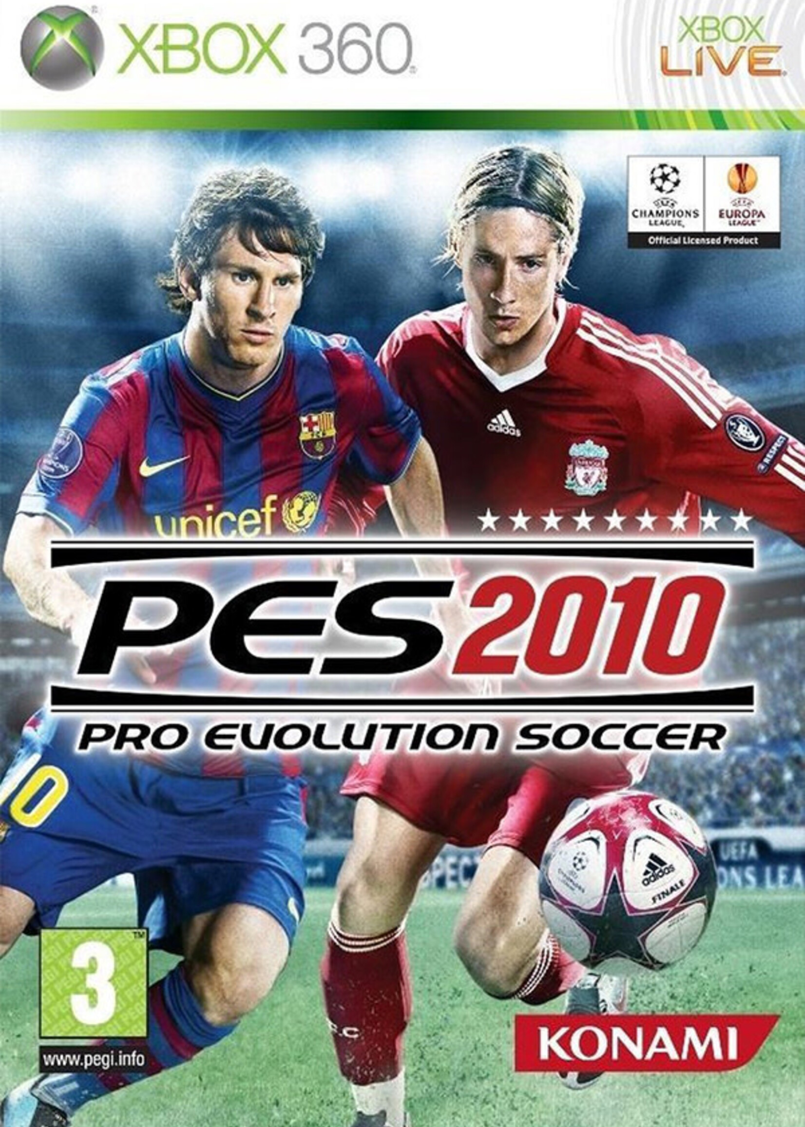 PES Pro Evolution Soccer 2010 X360