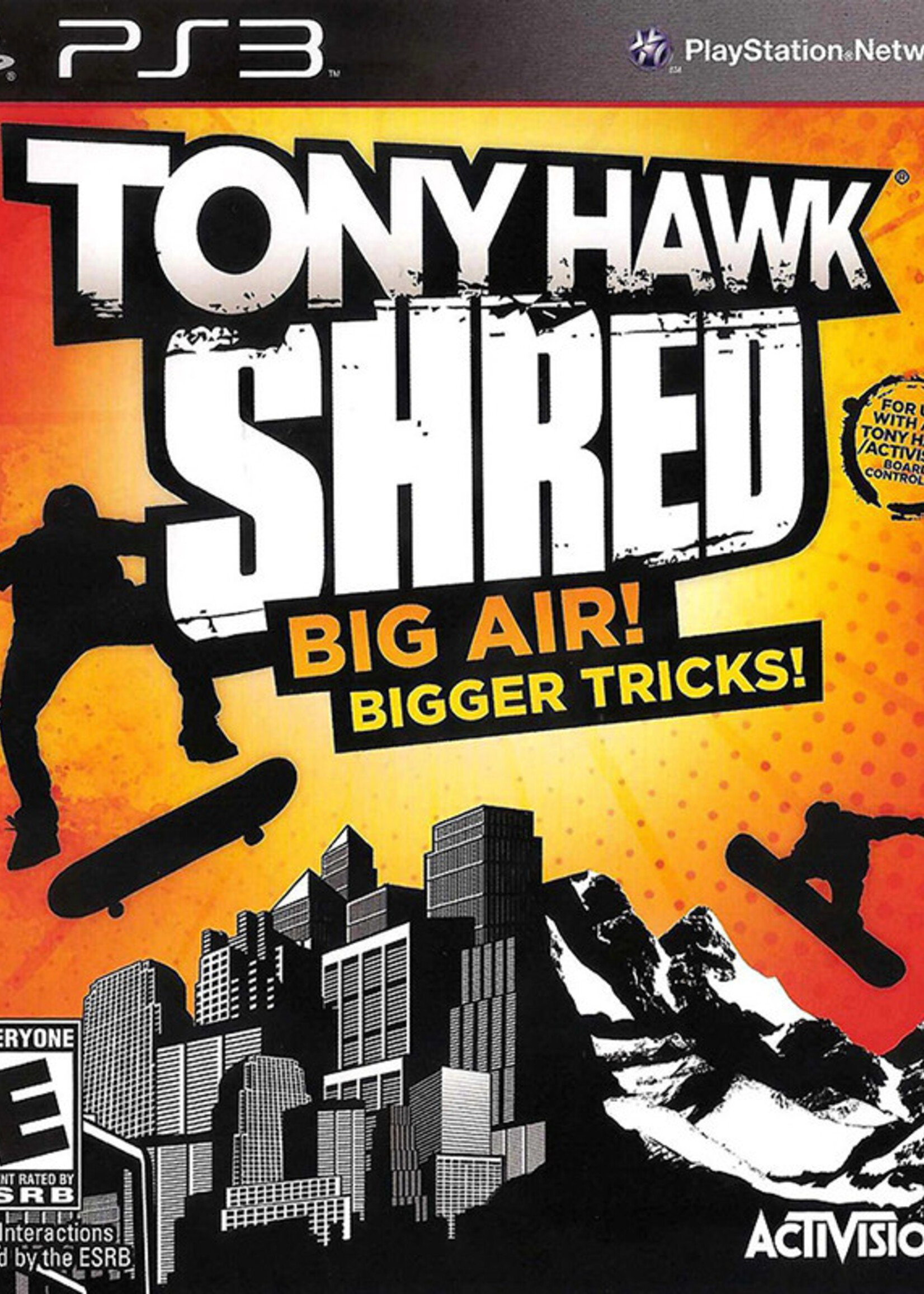 Tony Hawk Shred PS3