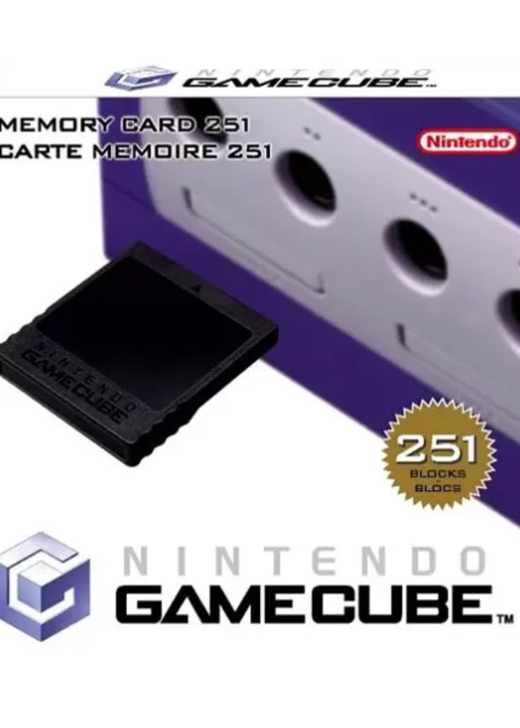 Nintendo GameCube Memory Card 251 (met doos)