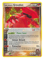 Team Magma's Groudon 9 (MA) Reverse Holo: good+