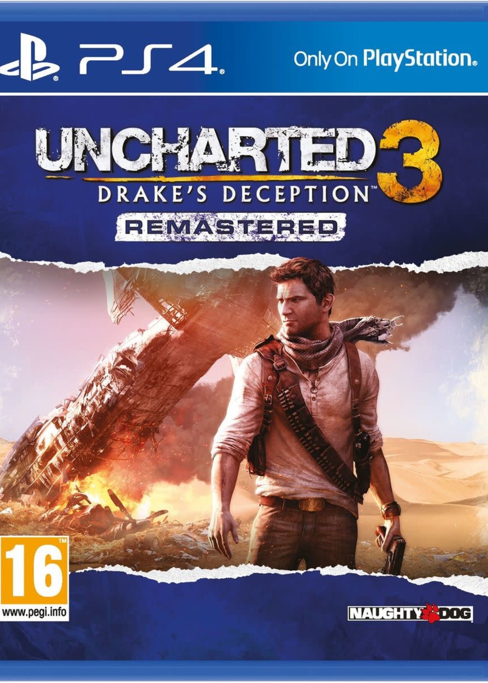 Uncharted 3 Drake's Deception Remastered PS4