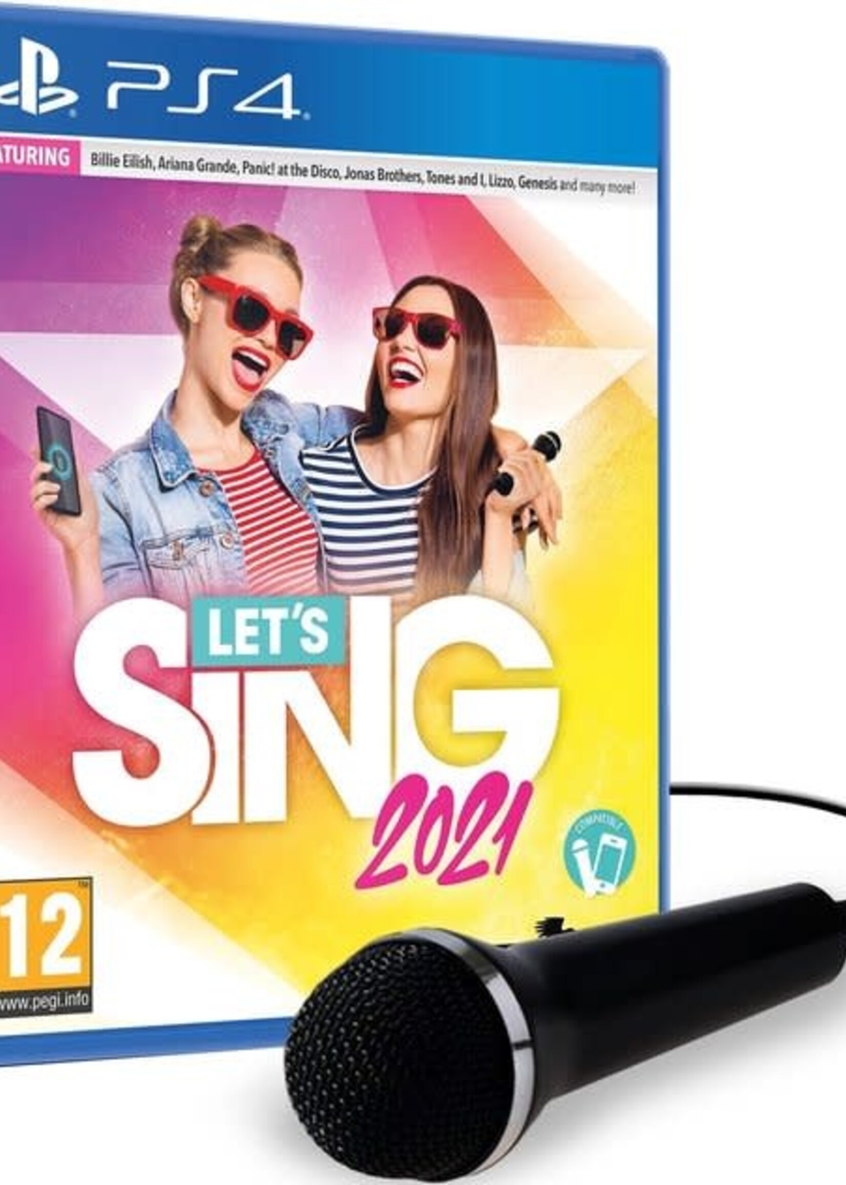 Lets Sing 2021 + Microfoon (International Hits) PS4