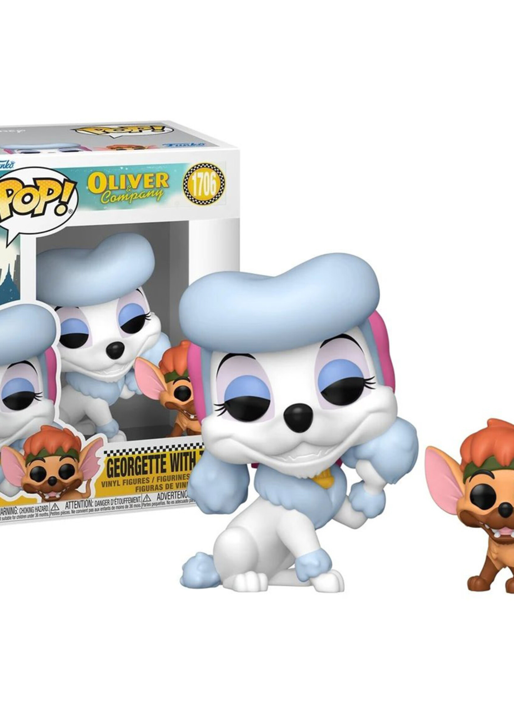 Oliver & Company Funko Pop N° 1706 Georgette With Tito