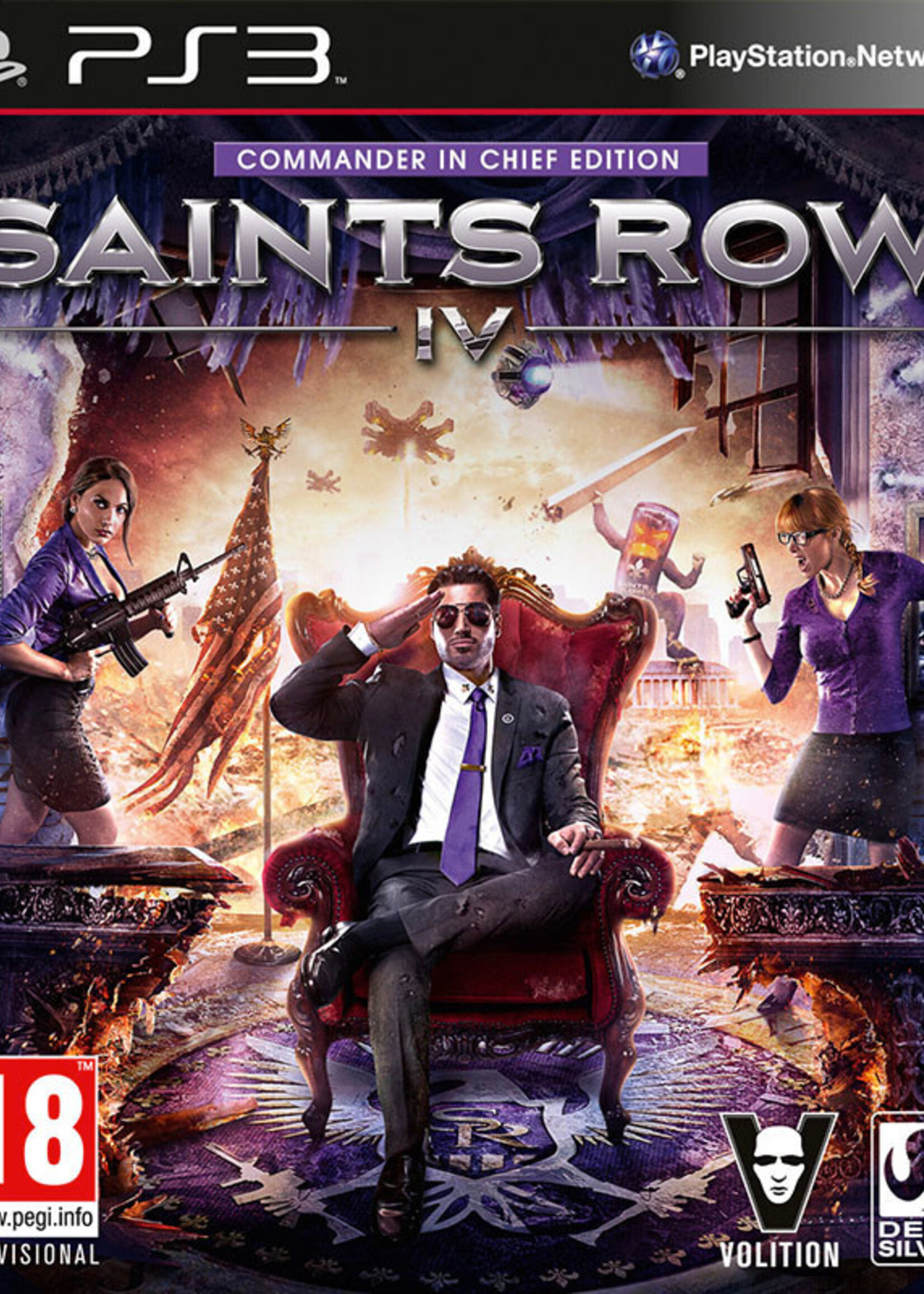 Saints Row IV 4 Commander in Chief Edition PS3