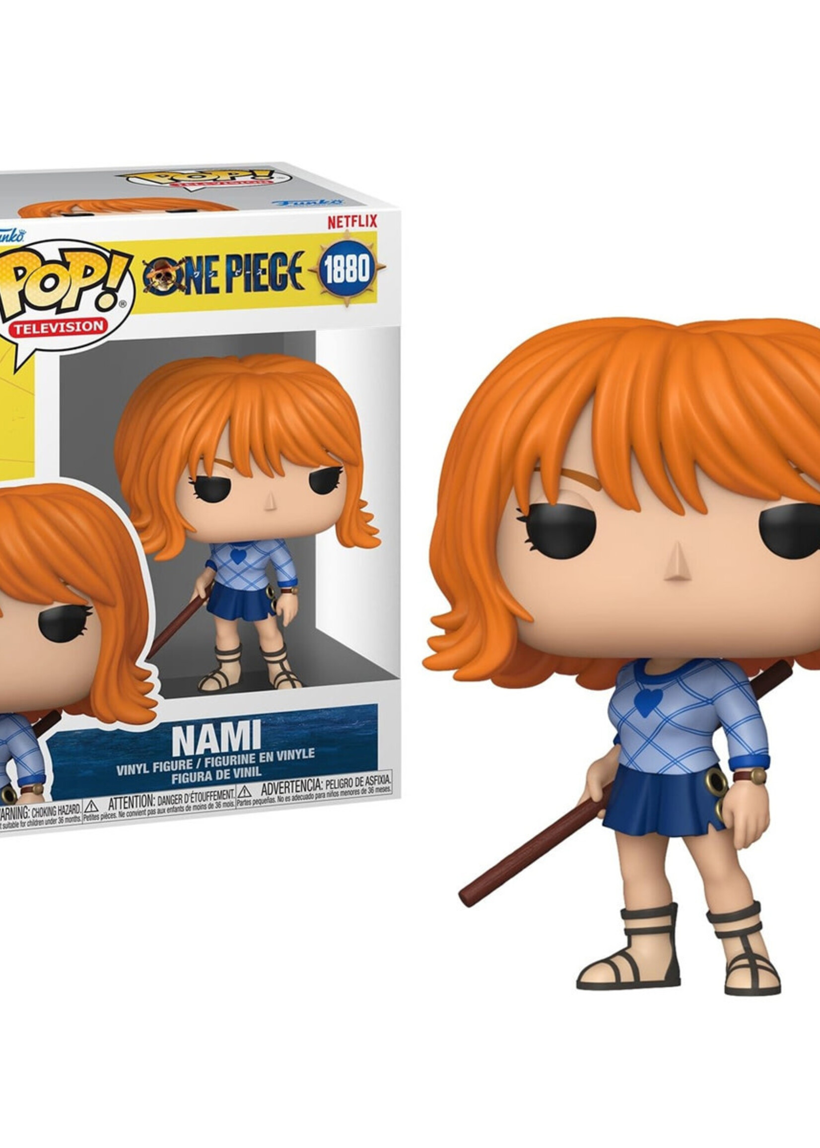 One Piece Netflix Funko Pop Tv N° 1880 Nami