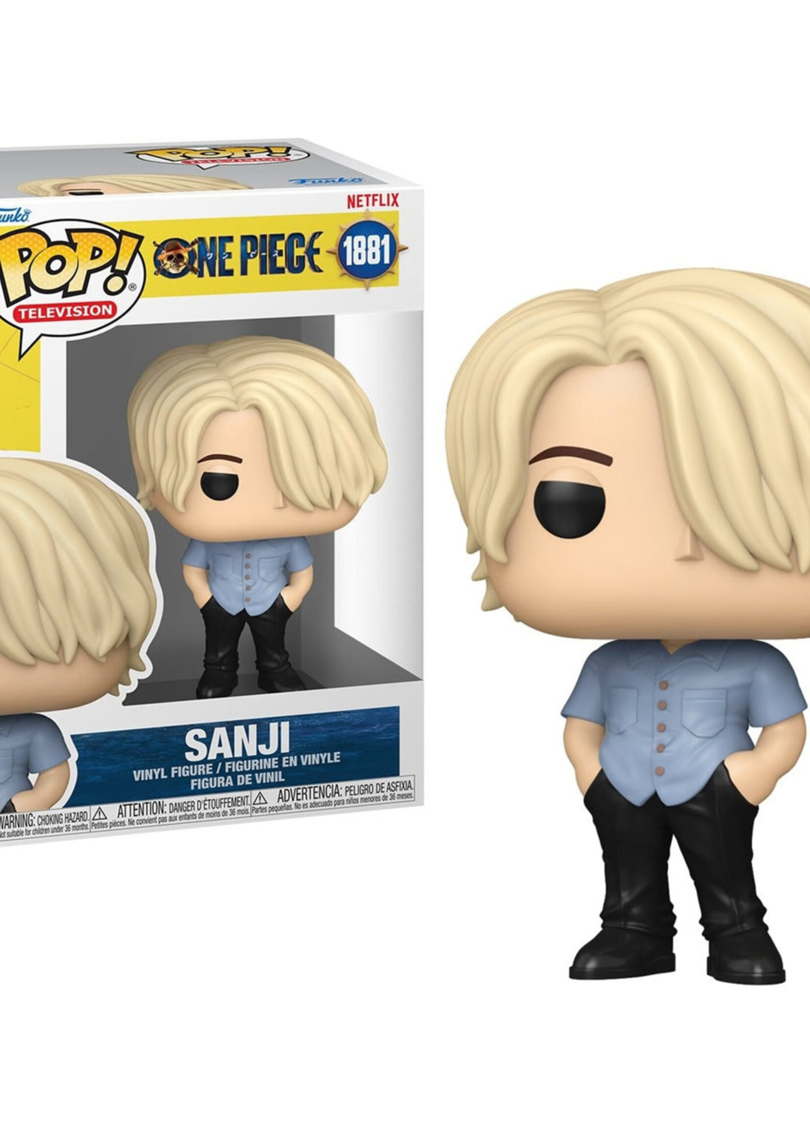 One Piece Netflix Funko Pop Tv N° 1881 Sanji