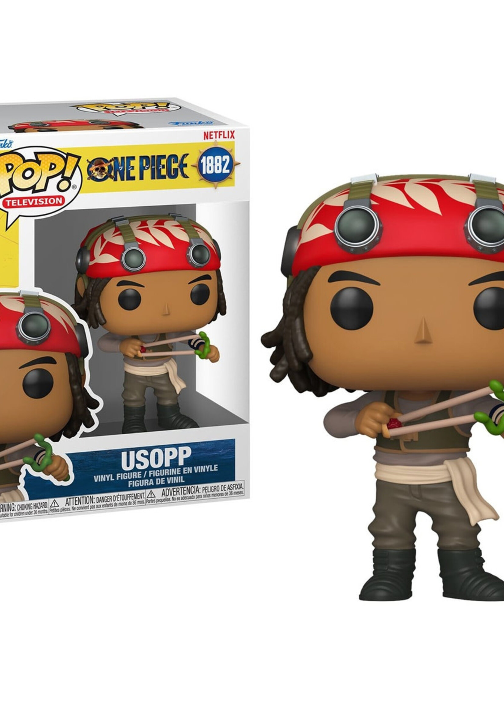 One Piece Netflix Funko Pop Tv N° 1882 Usopp