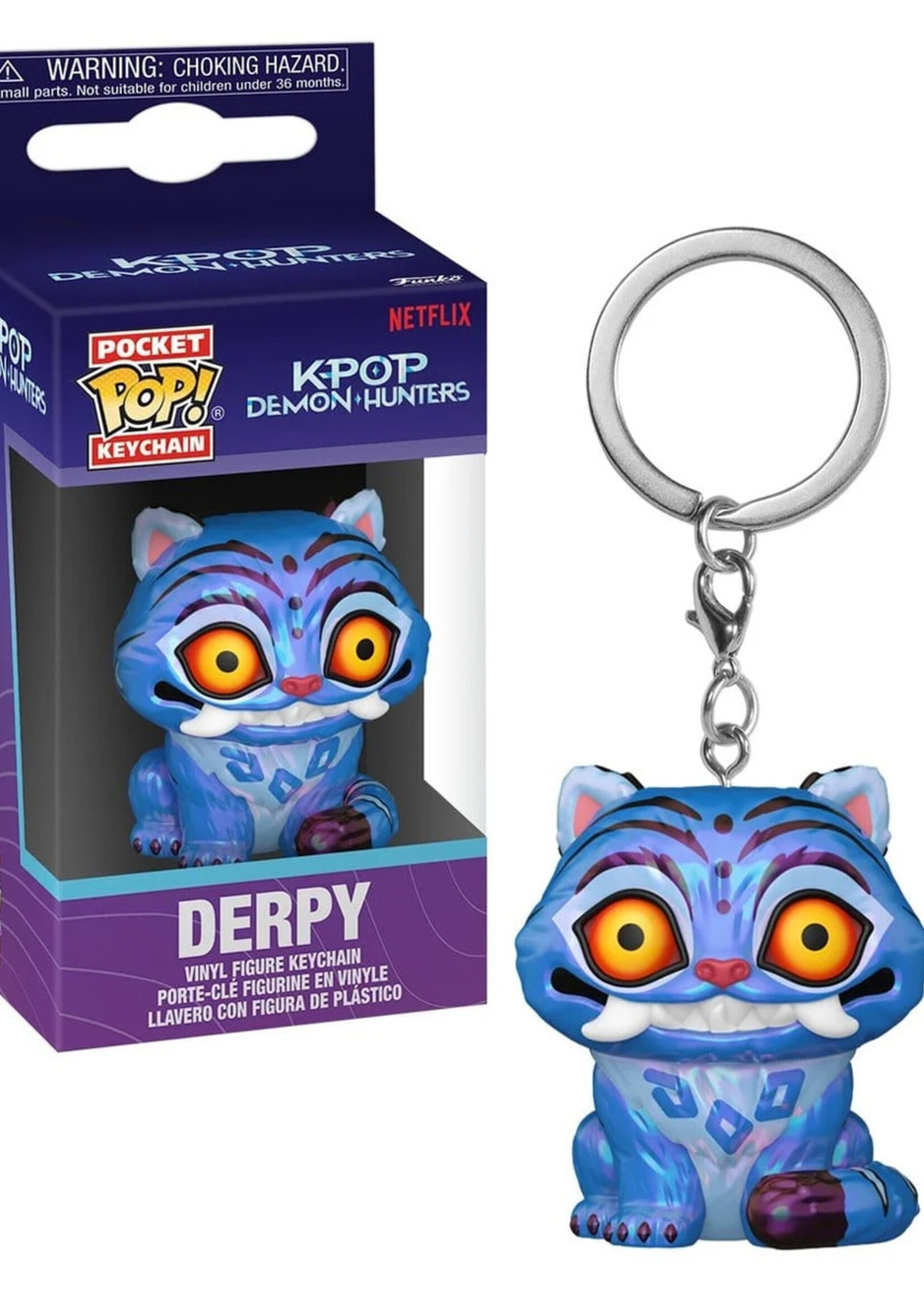 K-Pop Demon Hunters Pocket Pop Keychain Derpy