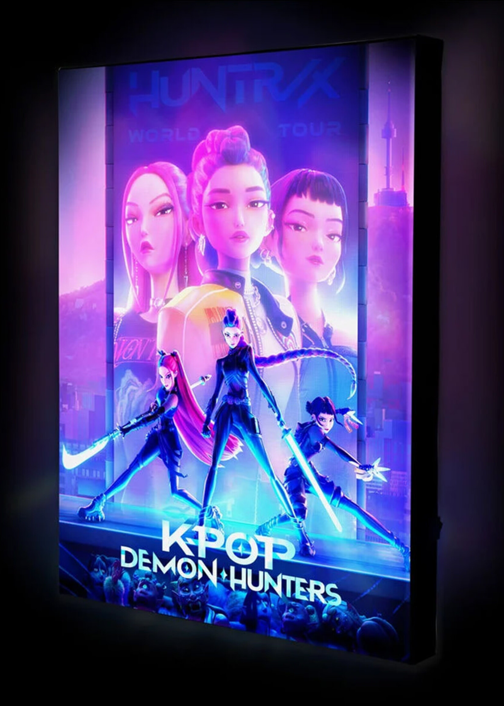 K-Pop Demon Hunters Light Canvas 40X30Cm