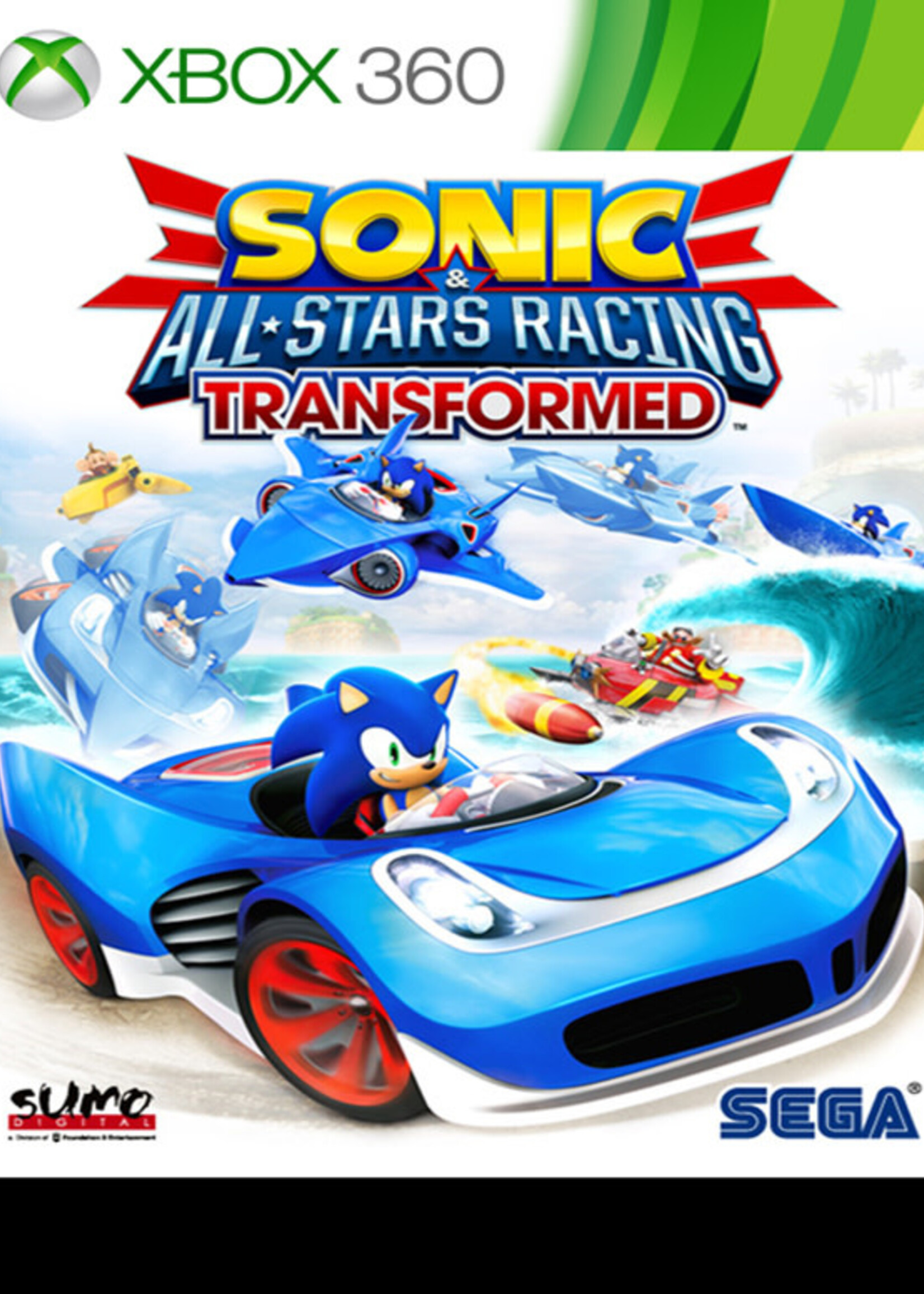 Sonic & All Stars Racing Transformed X1/X360