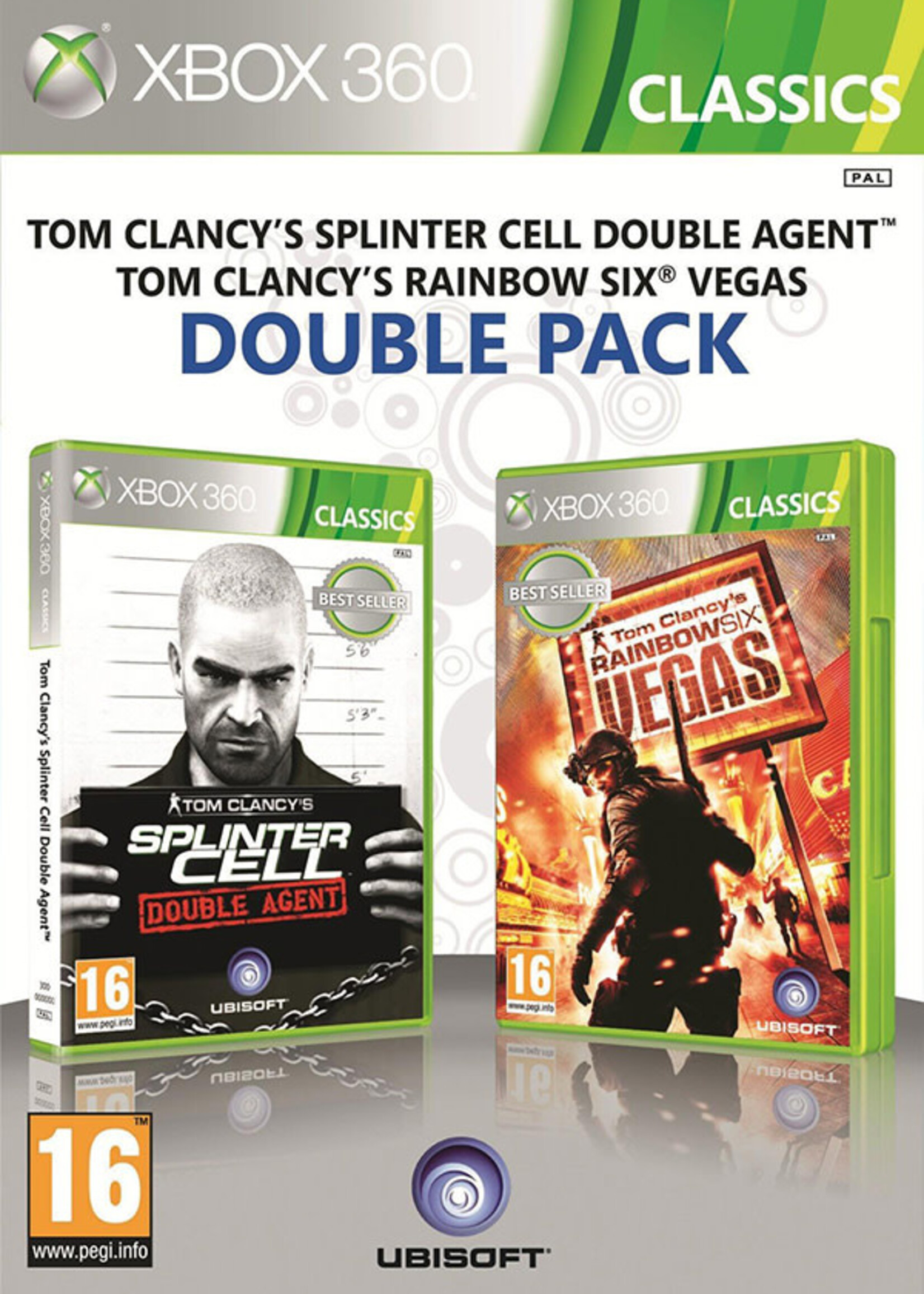 Splinter Cell Double Agent + Rainbow Six Vegas X360