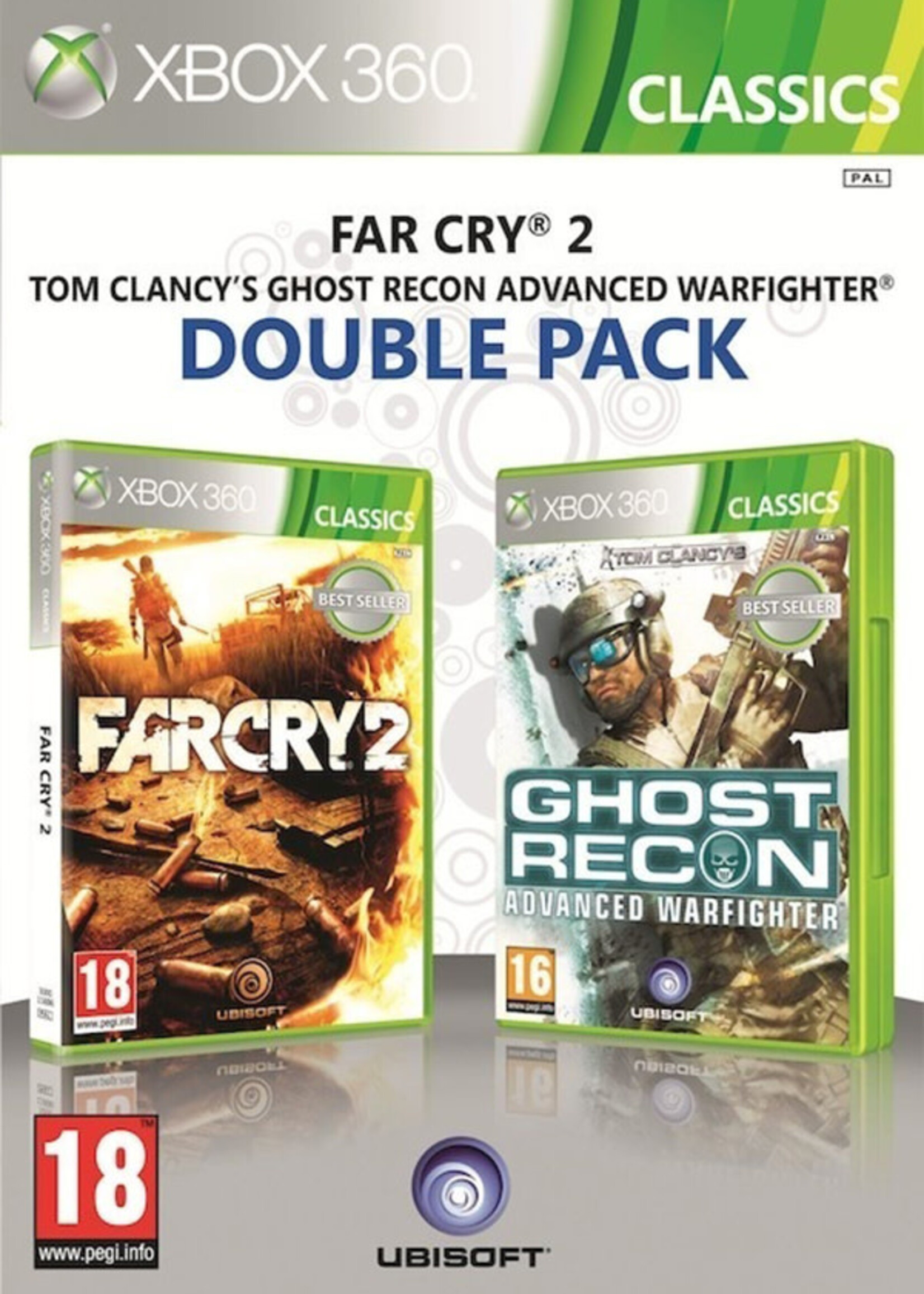 Double Pack Far Cry 2 + Ghost Recon Advanced Warfare X360