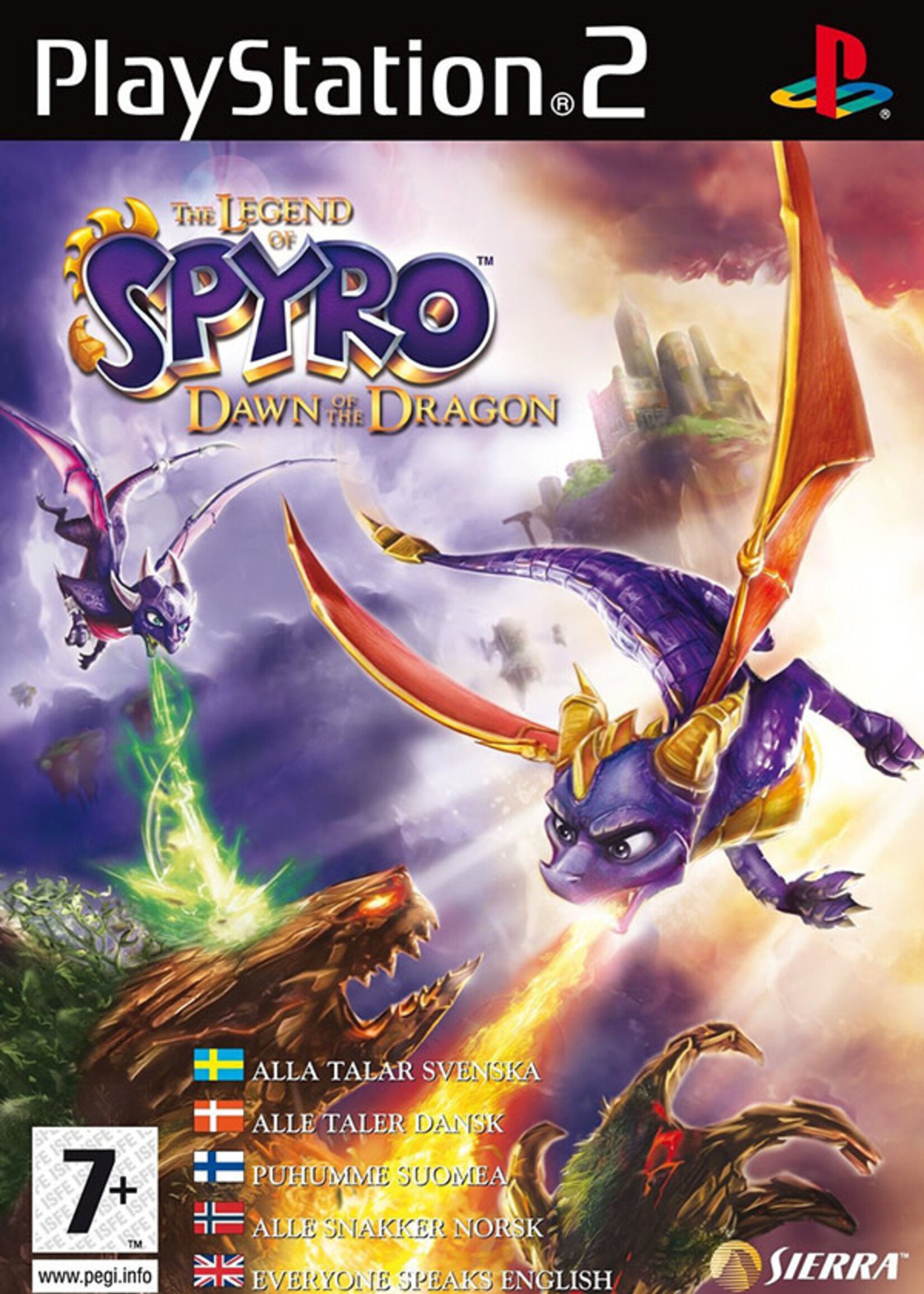 The Legend of Spyro Dawn of the Dragon PS2