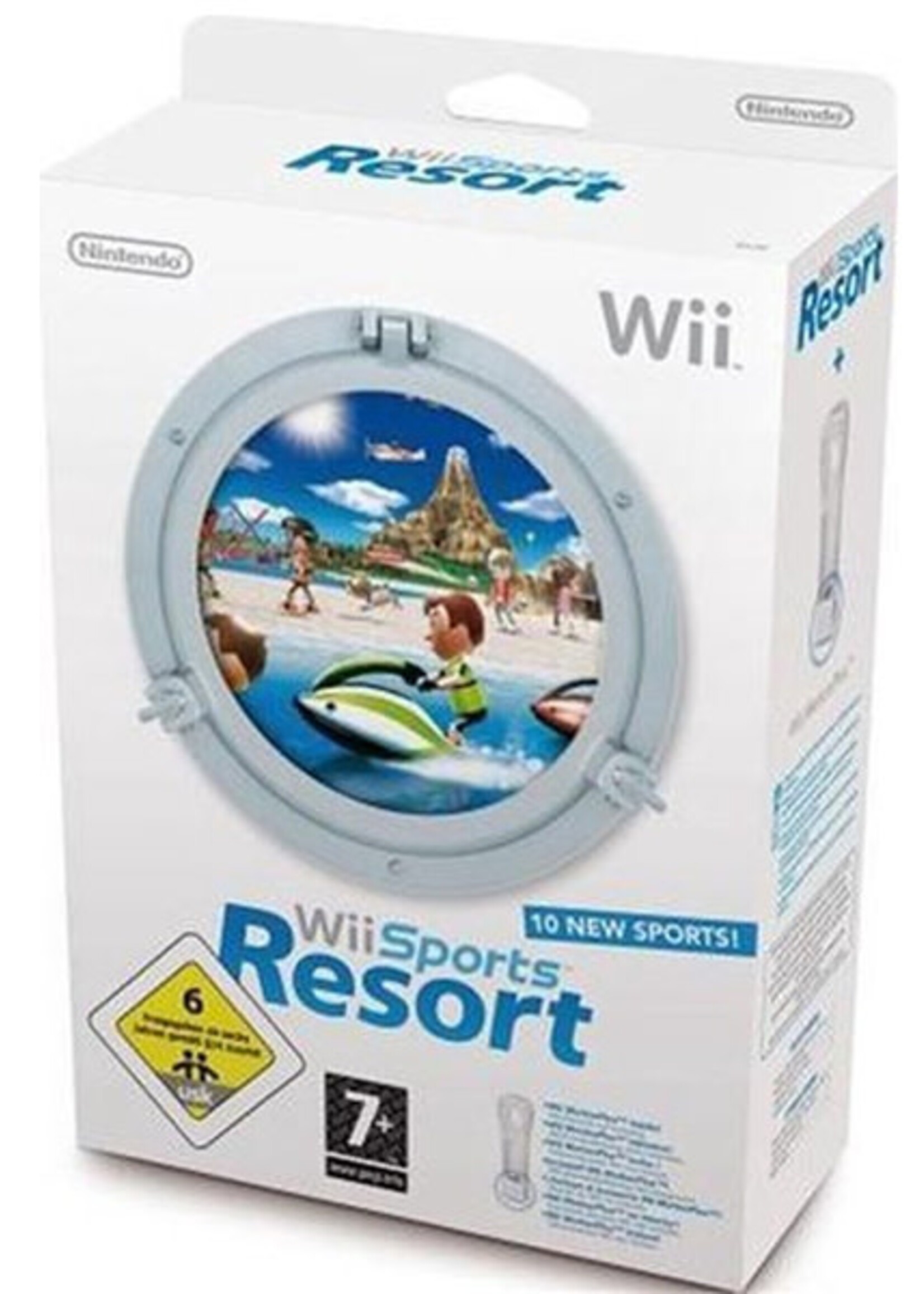 Wii Sports Resort + Motion Plus Bundel (met doos) Wii
