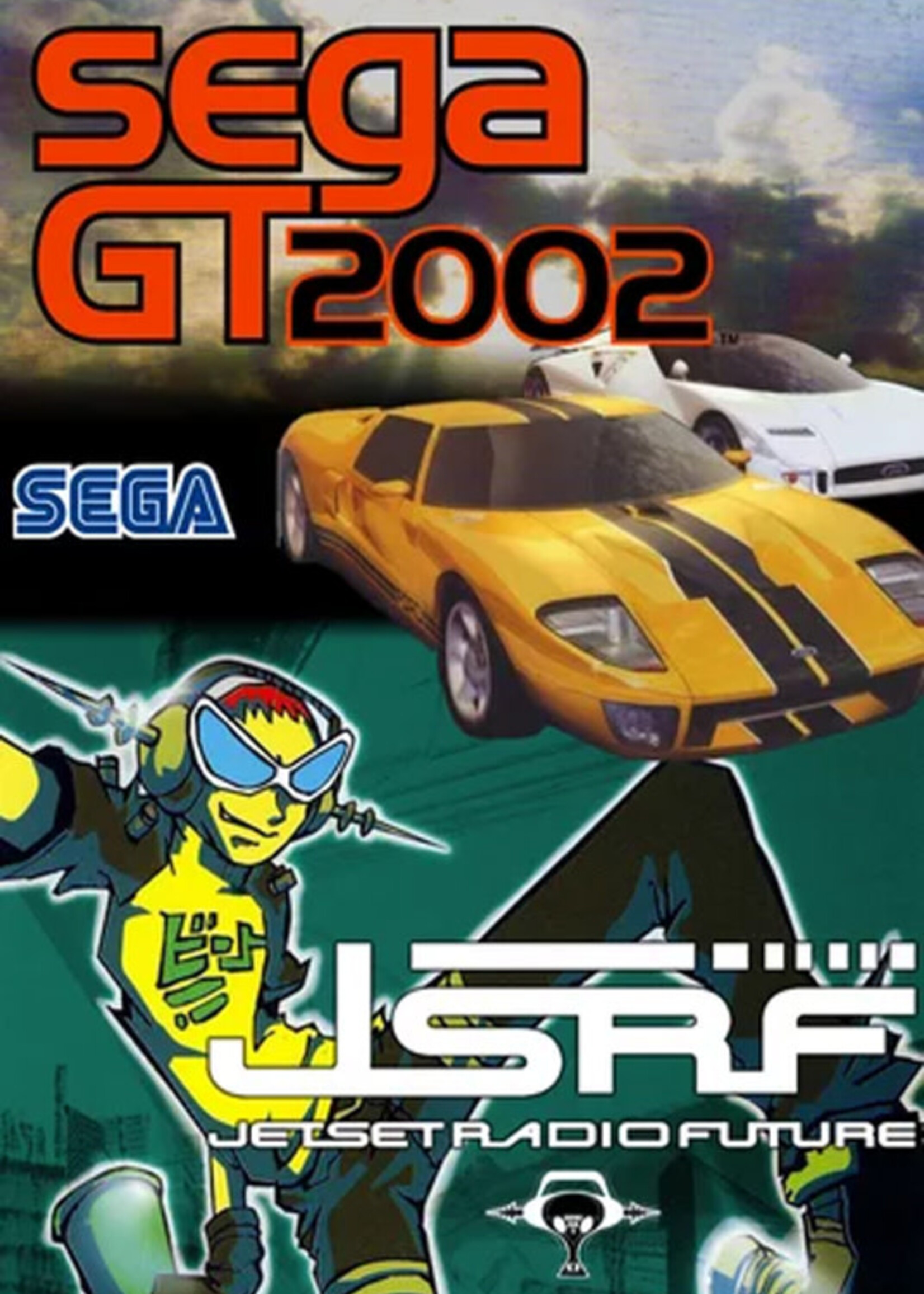 Sega GT2002 & Jet Set Radio Future Xbox