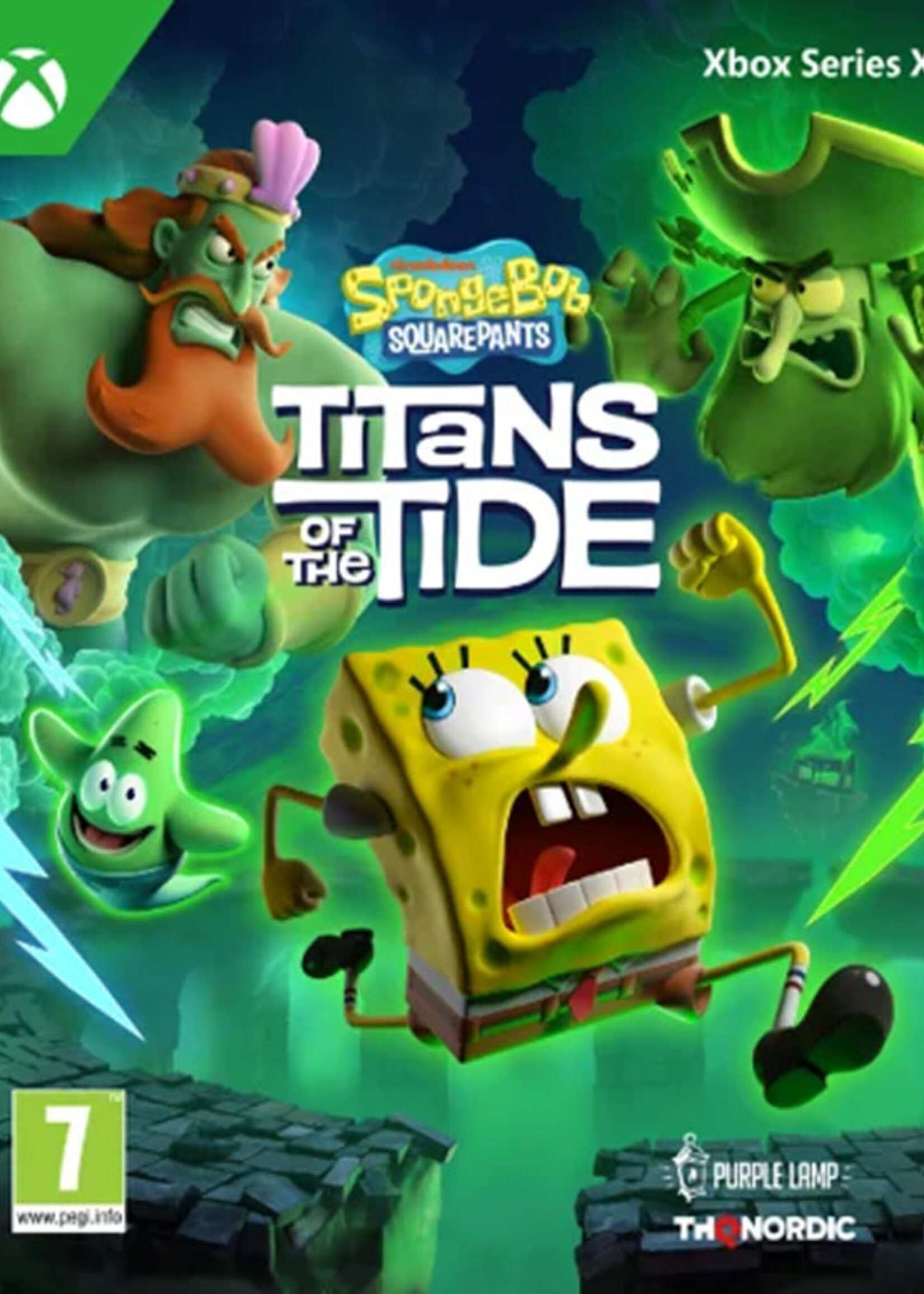 SpongeBob SquarePants Titans of the Tide Series X