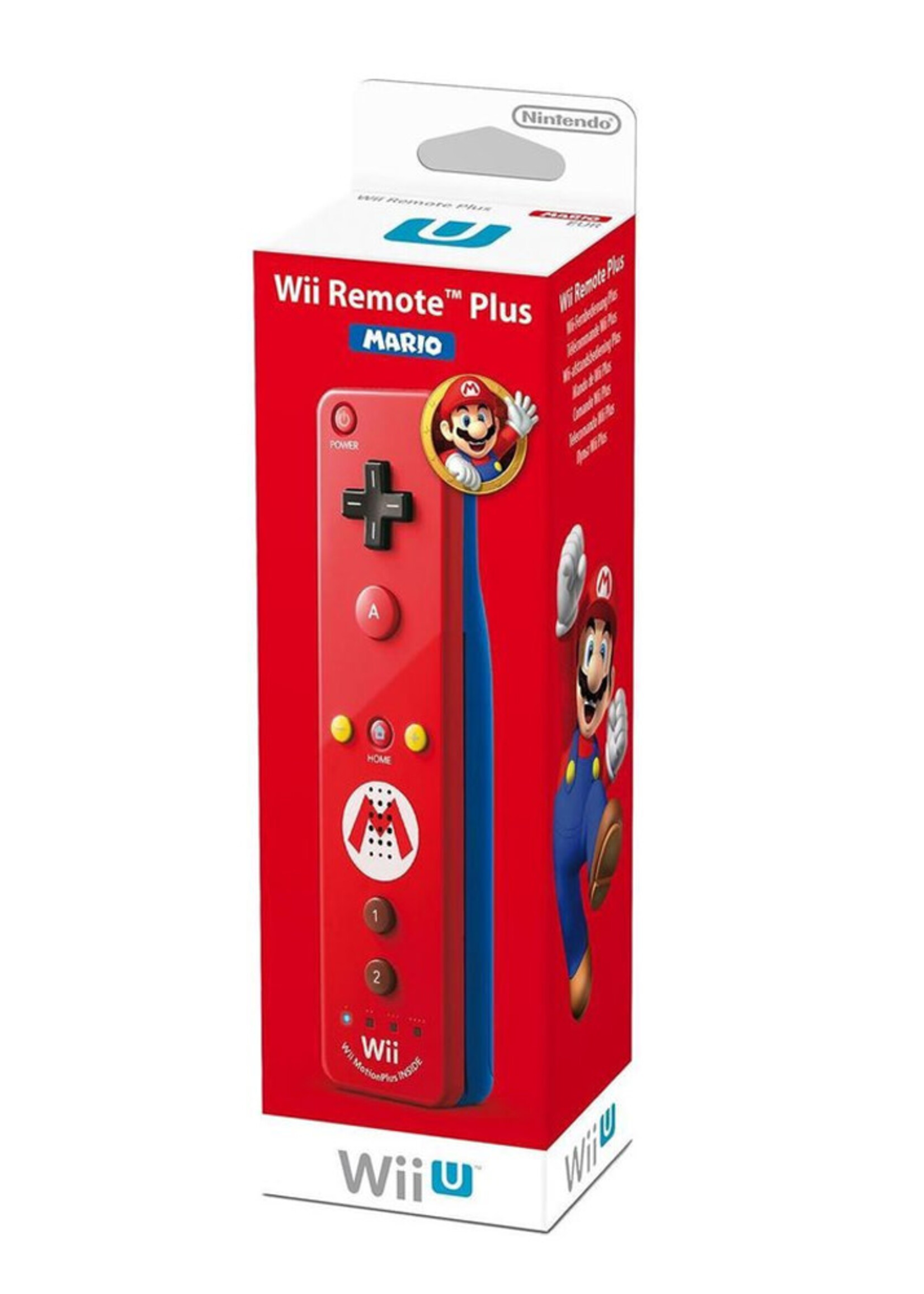 Wii Remote Controller Motion Plus Mario Edition WiiU