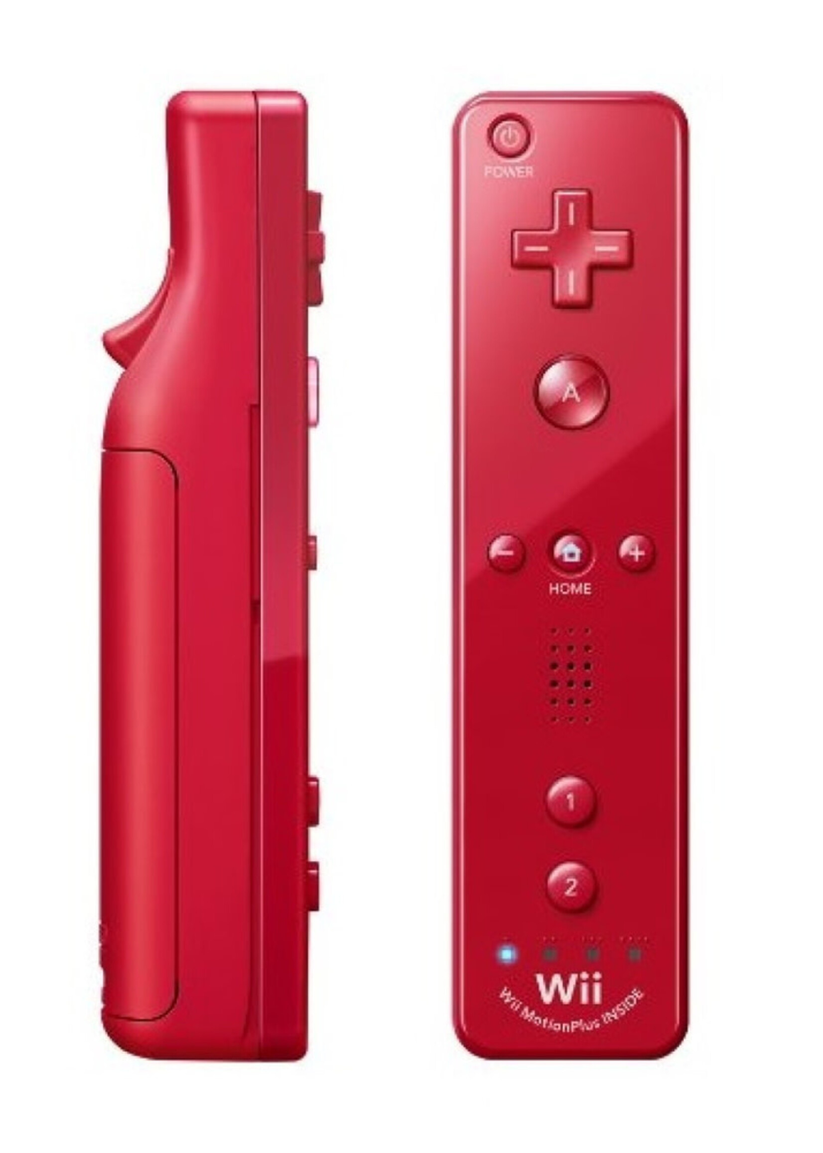 Wii Remote Controller Motion Plus Rood