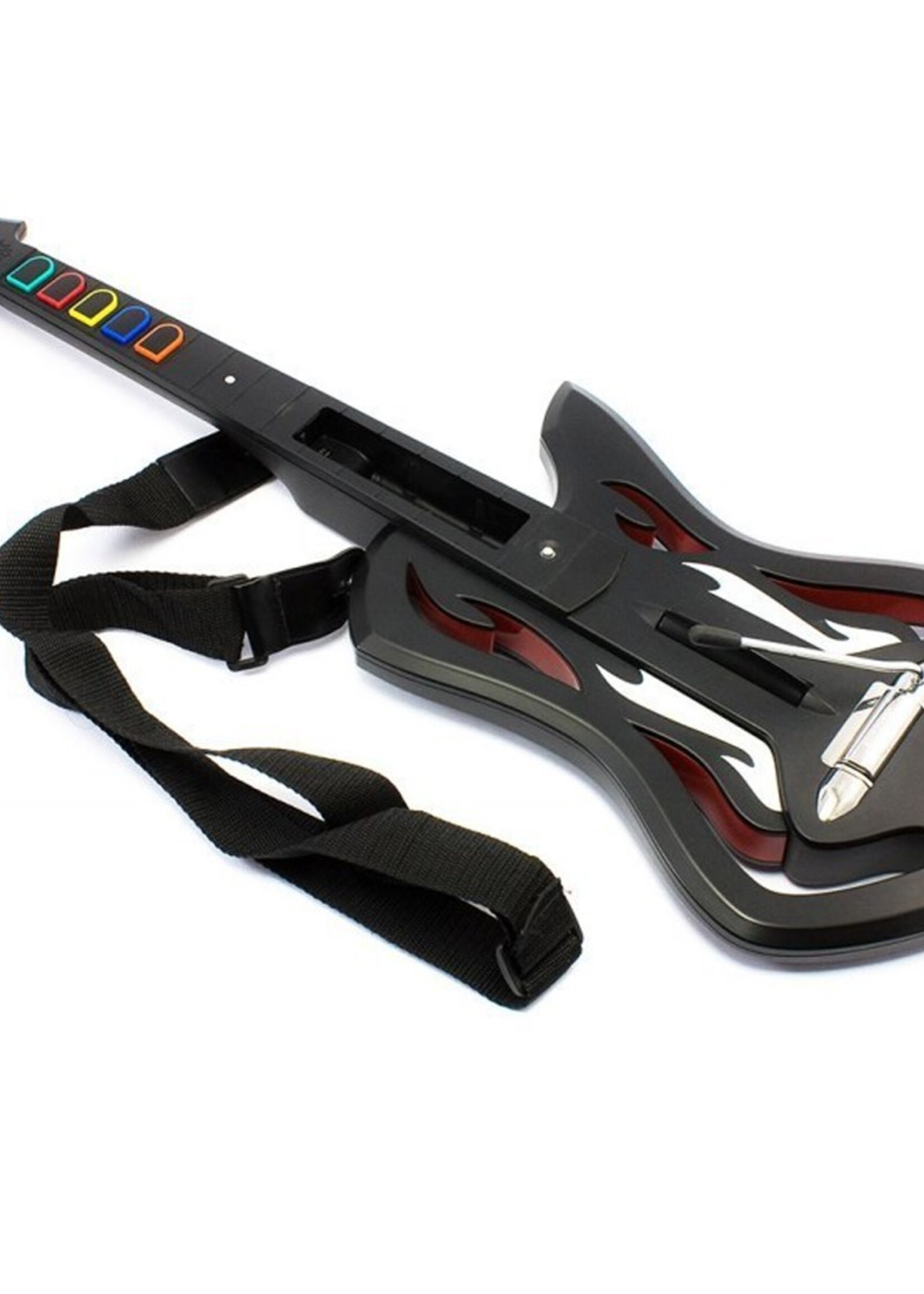 Guitar Hero Gitaar Wii Zwart Warriors of Rock