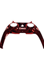 PS5 Controller Faceplate Metallic Rood