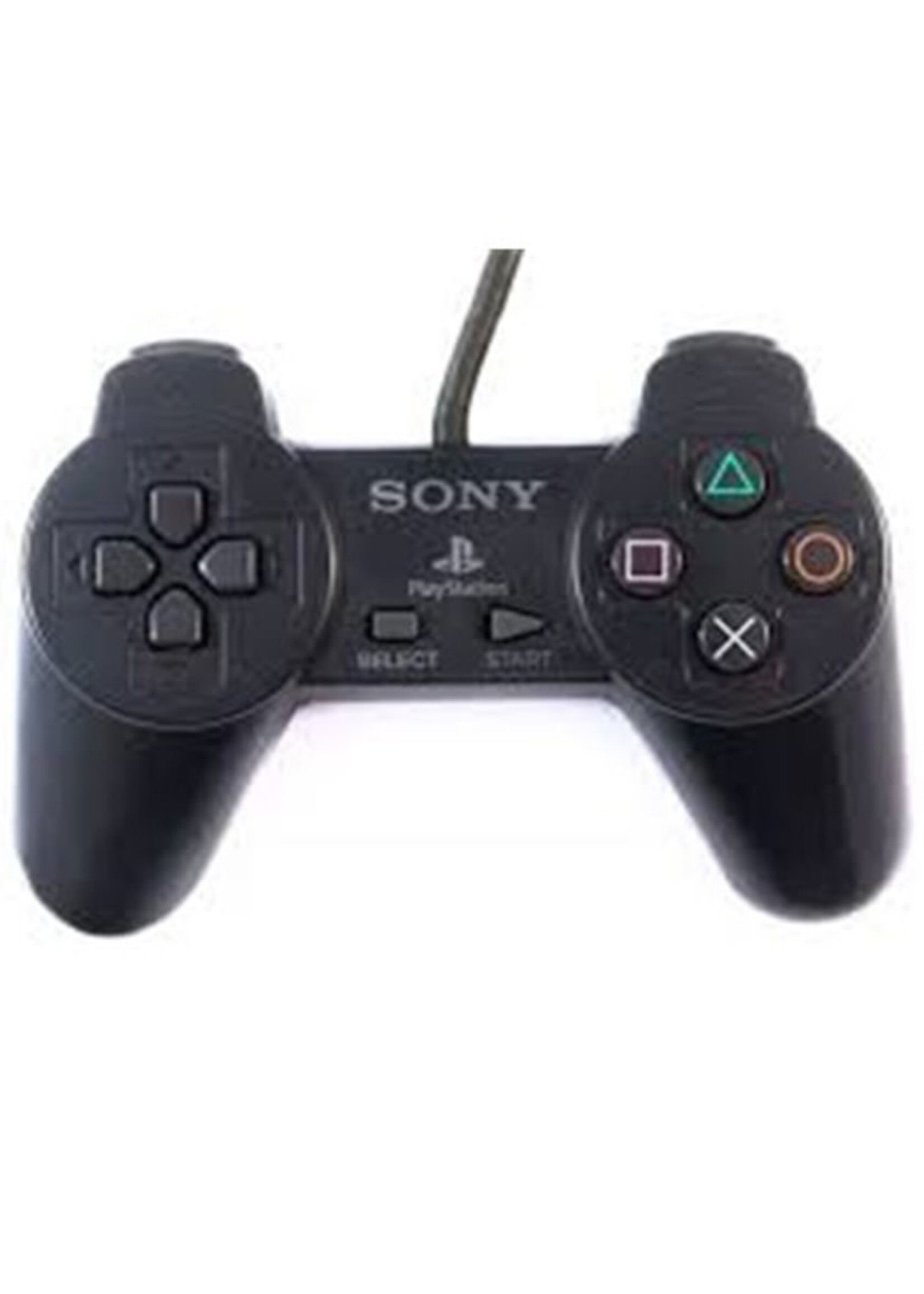 PlayStation 1 Controller Dualshock Zwart