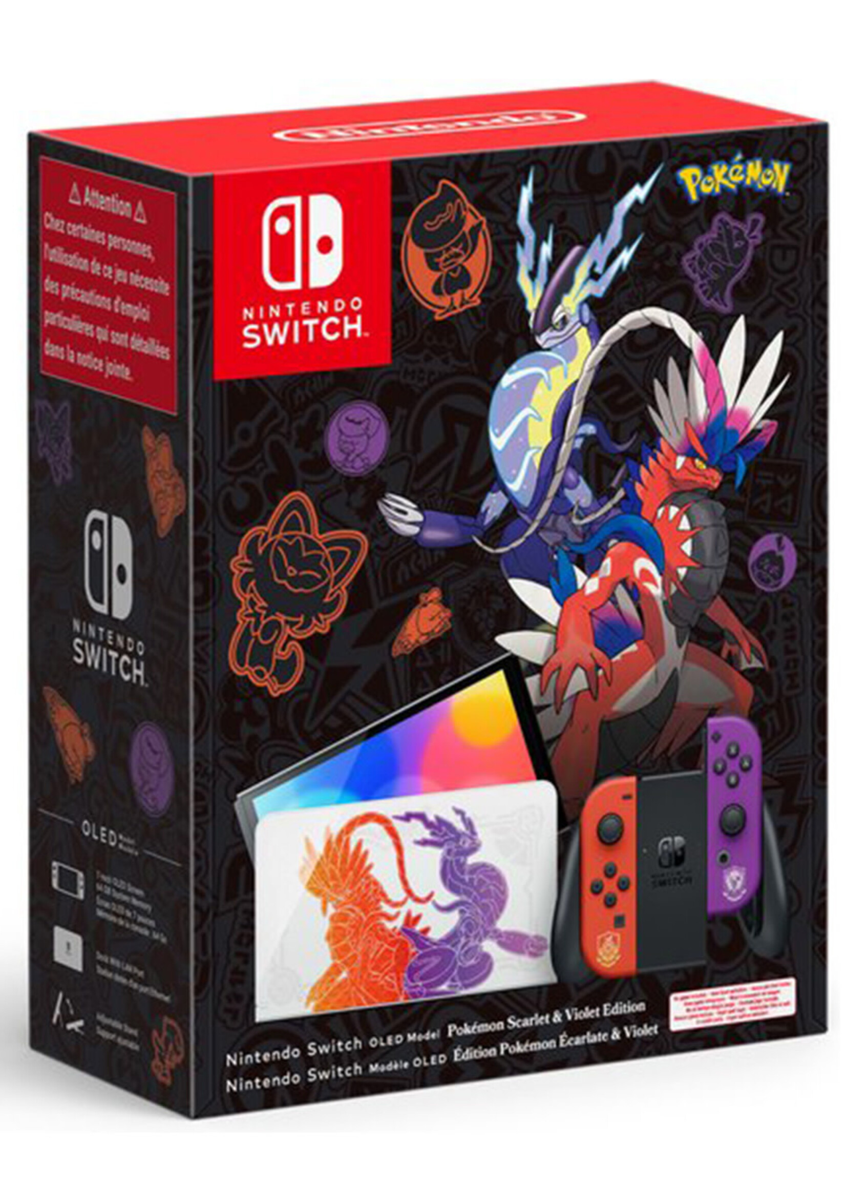 Nintendo Switch OLED Consoleset Pokemon Scarlet & Violet Editie