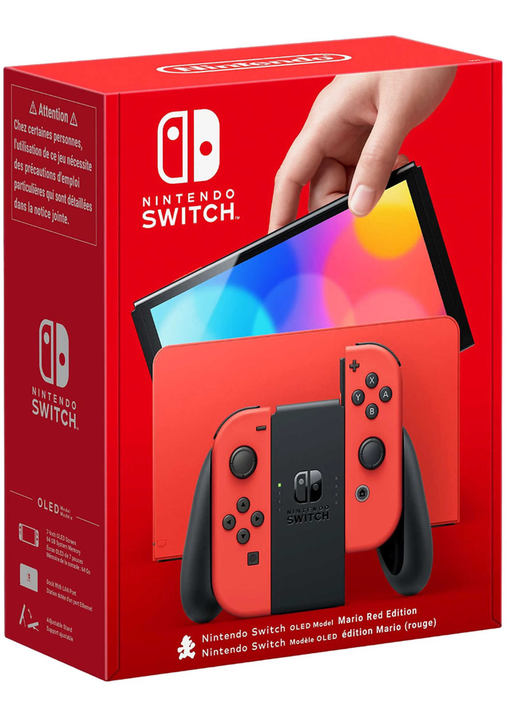 Nintendo Switch OLED Consoleset Mario Rood Editie