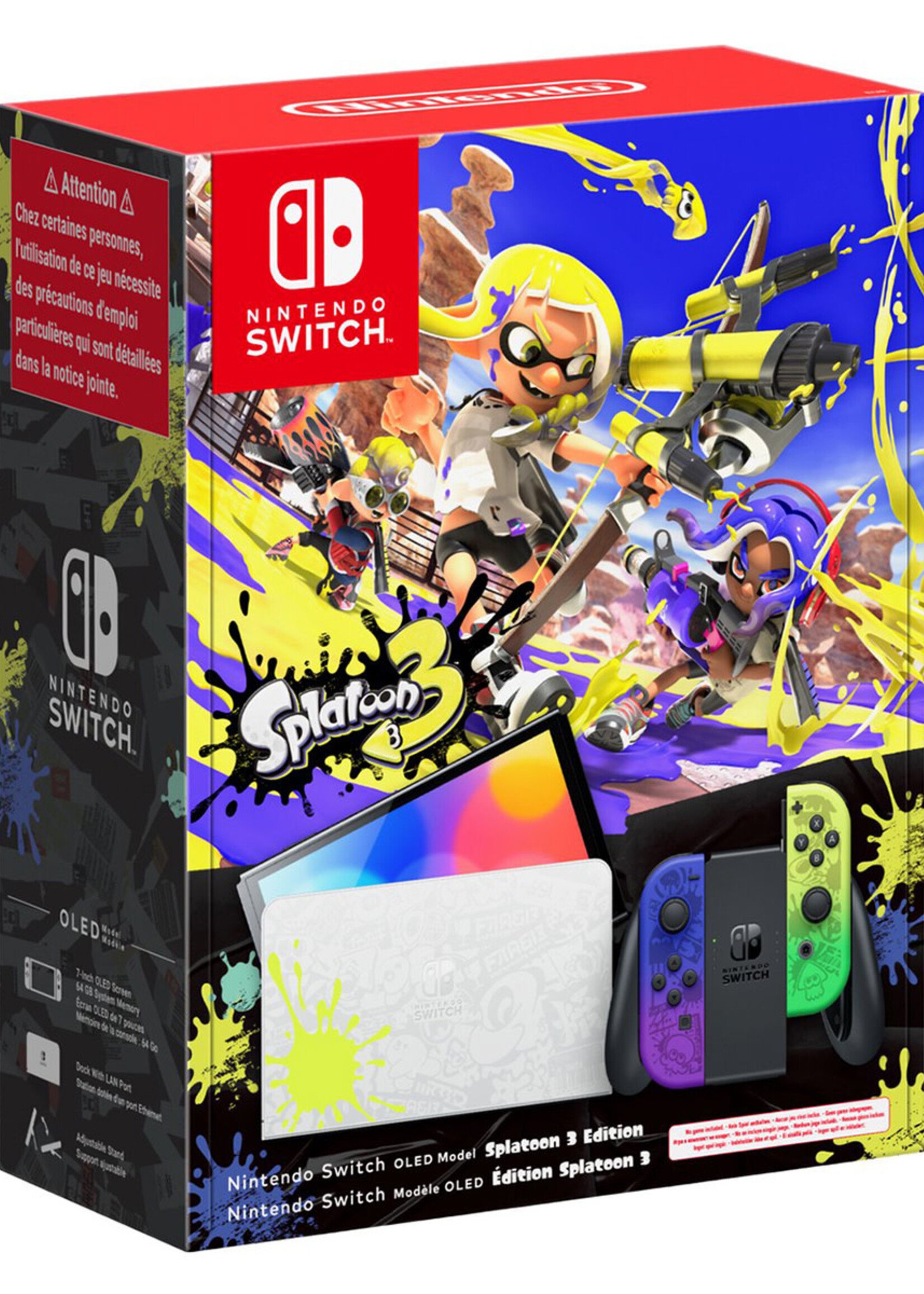 Nintendo Switch OLED Consoleset Splatoon 3 Editie (Japans)