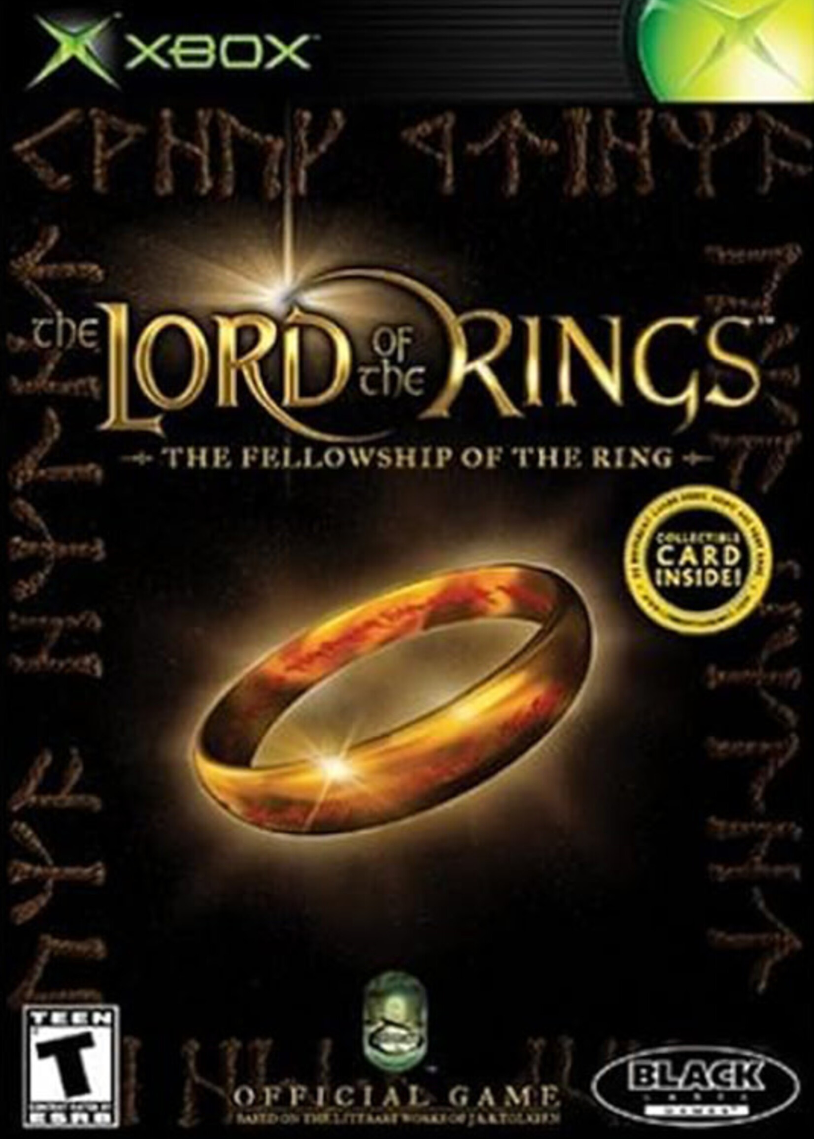The Lord Of The Rings The Fellowship Of The Ring Xbox