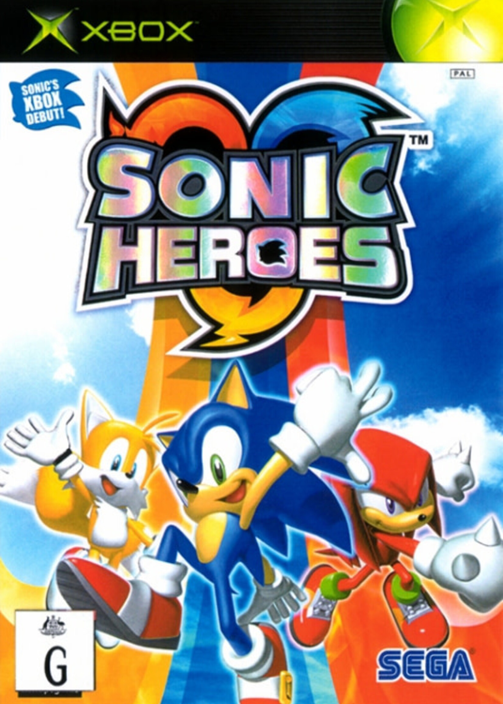 Sonic Heroes Xbox