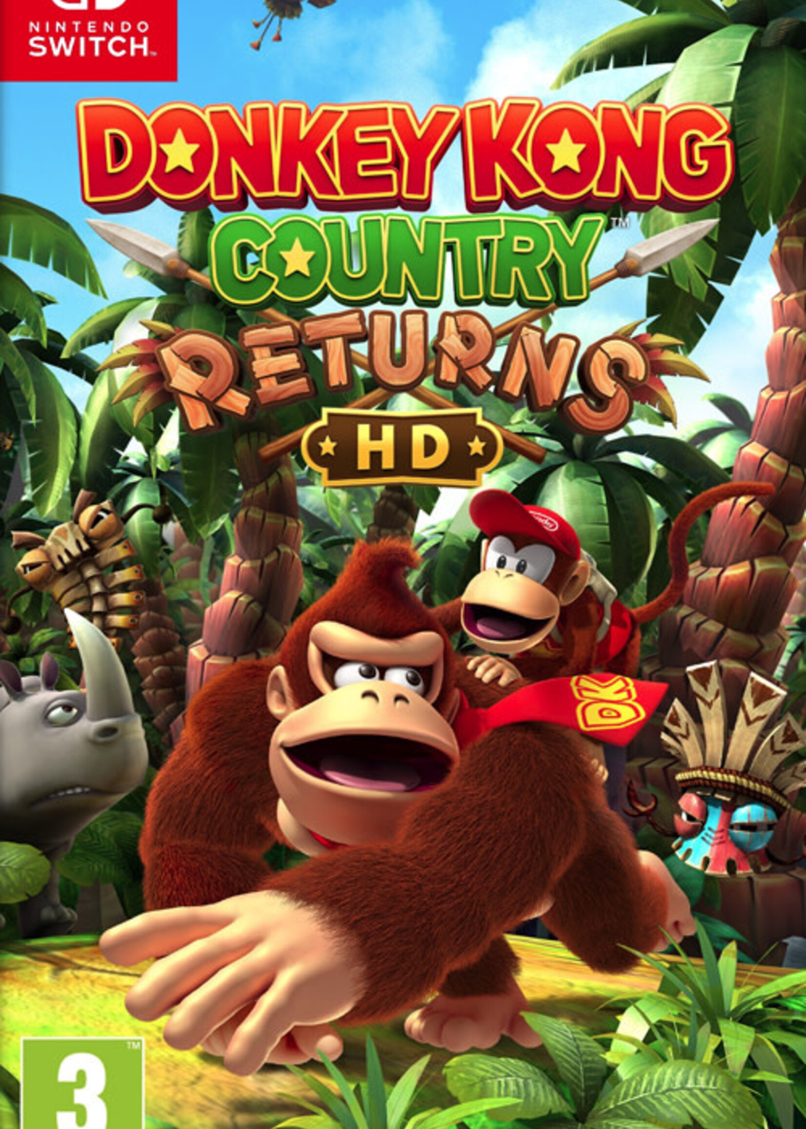 Donkey Kong Country Returns HD Switch