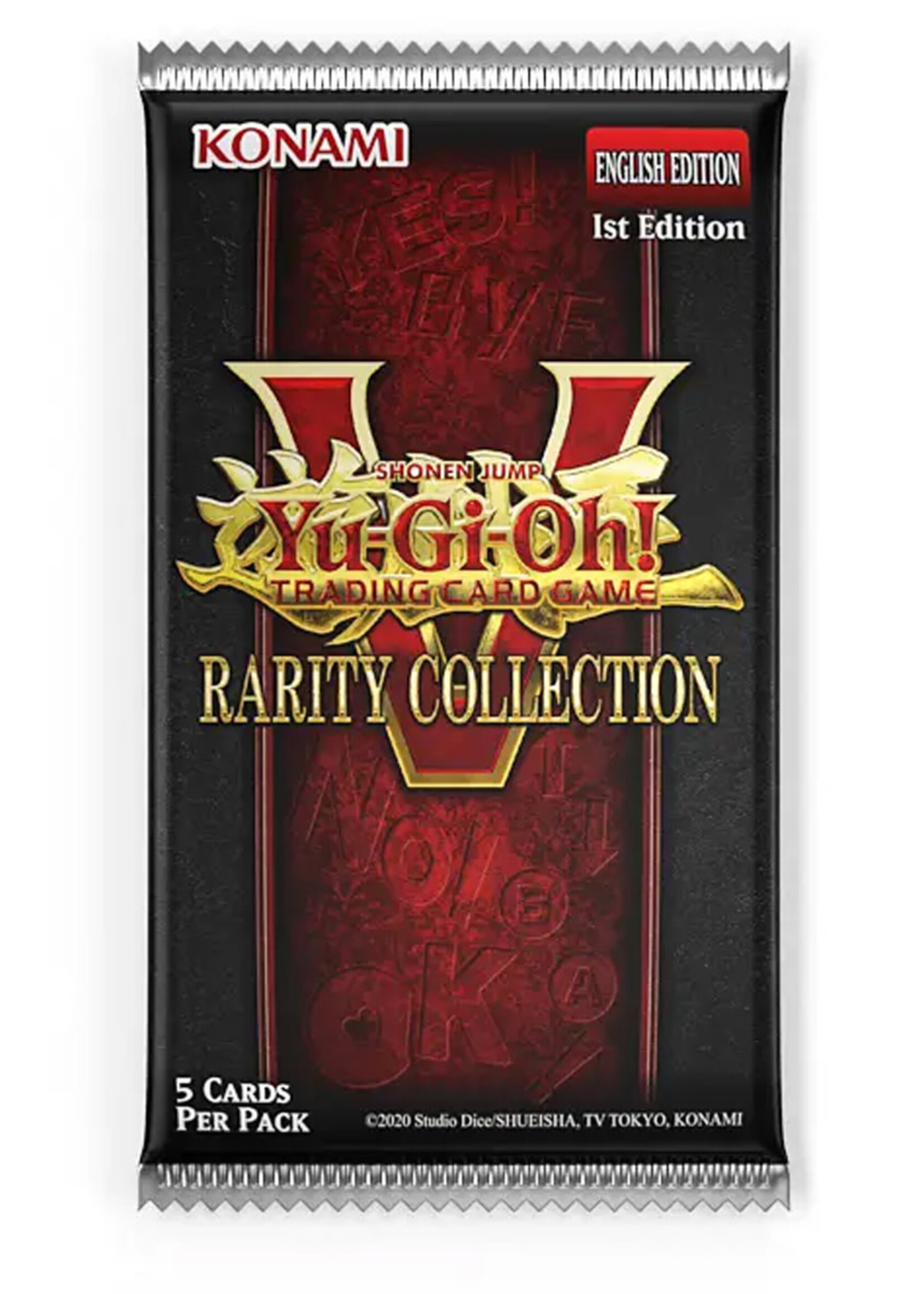 Yu Gi Oh Rarity Collection V Booster