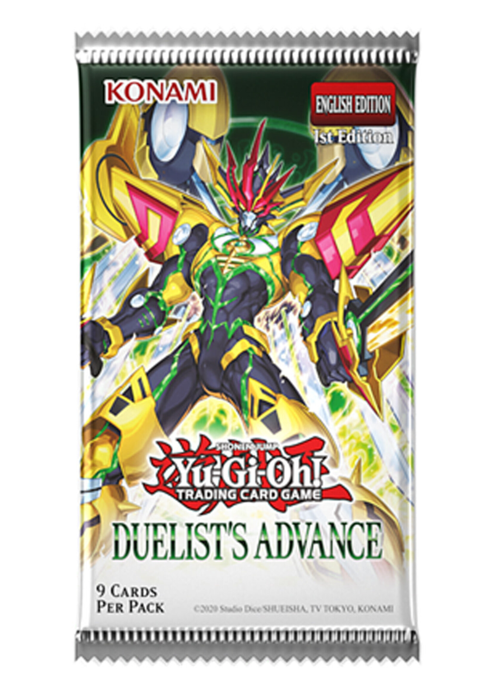 Yu Gi Oh Duelist's Advance Booster