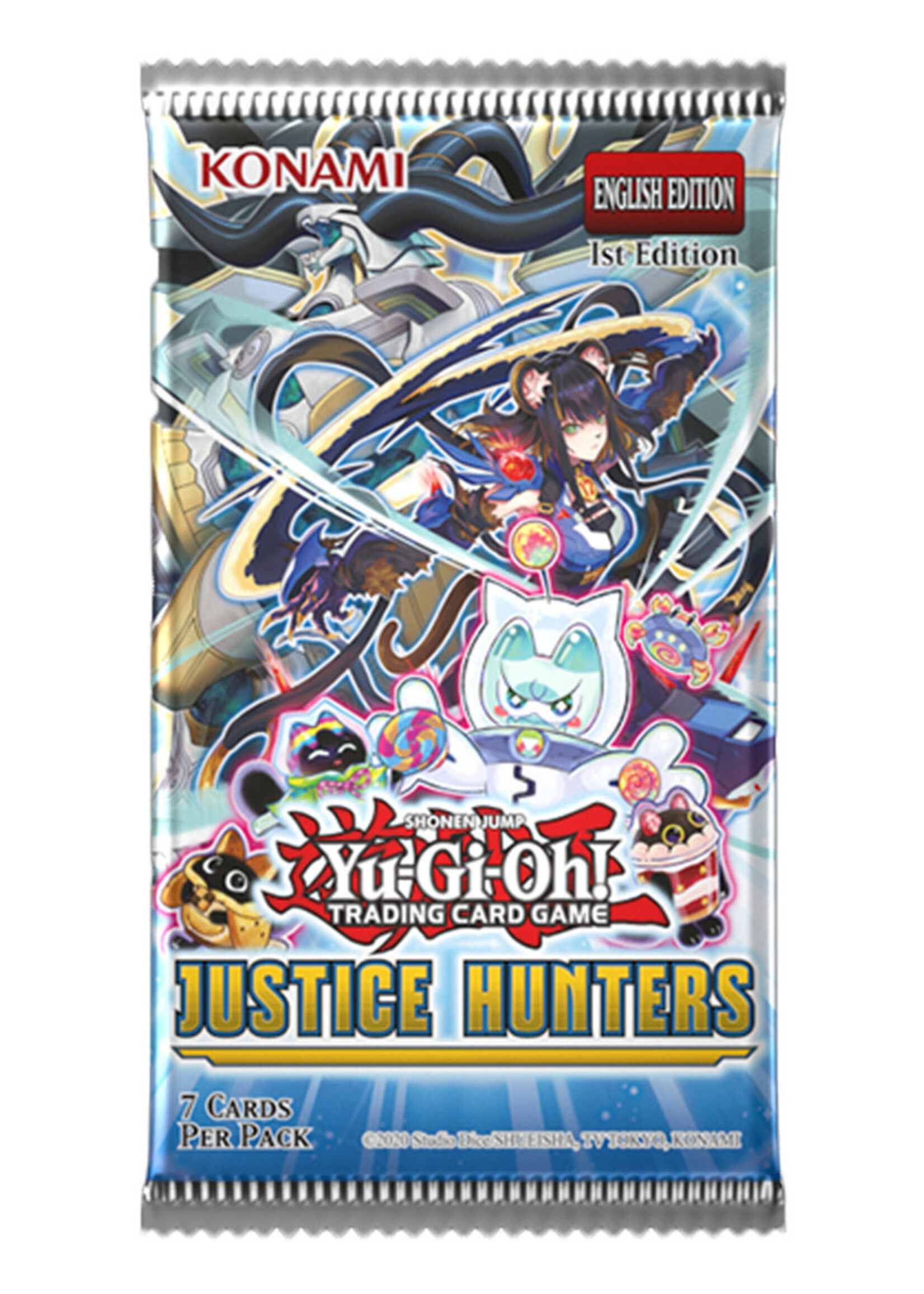 Yu Gi Oh Justice Hunters Booster