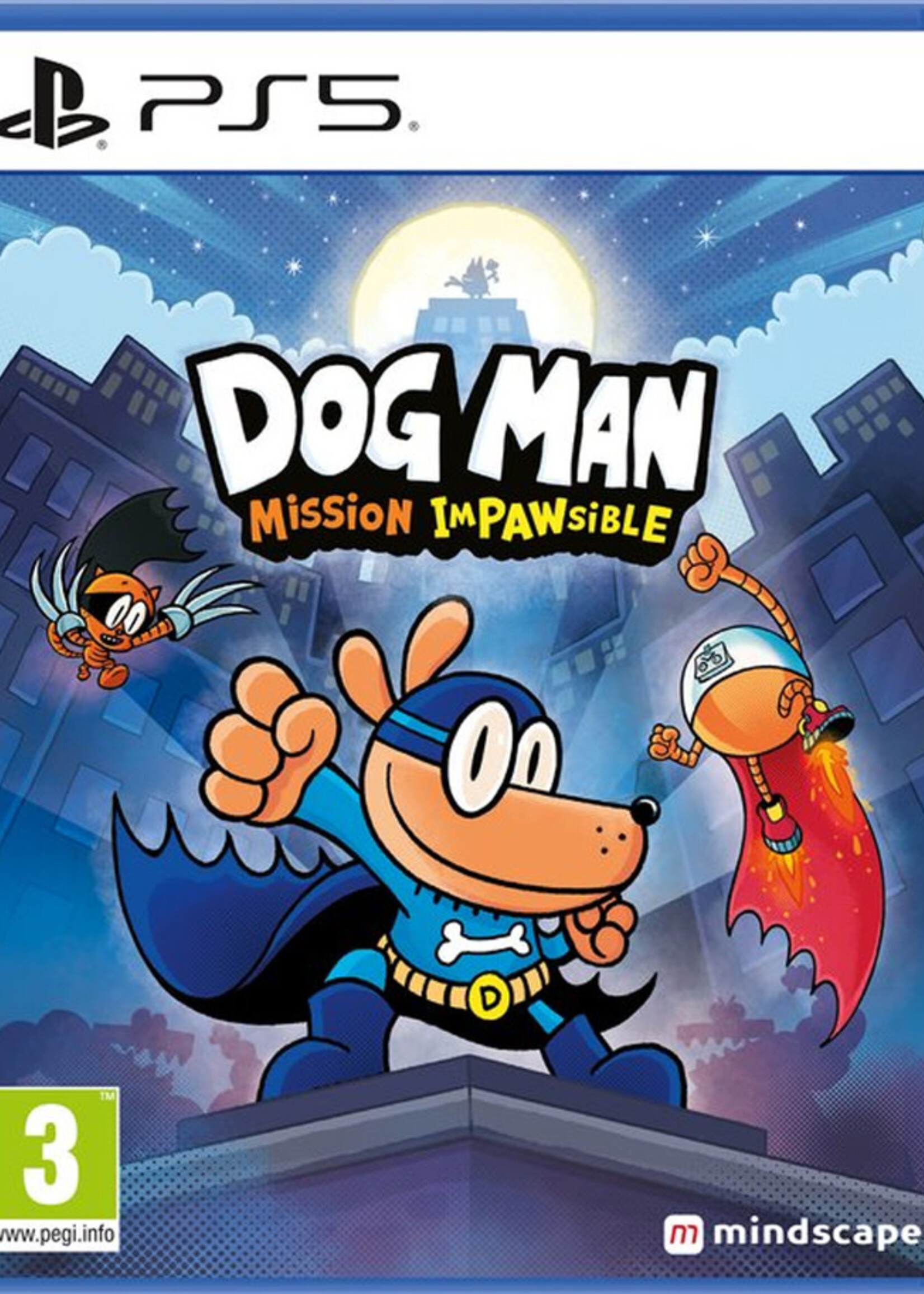 Dog Man Mission Impawsible PS5