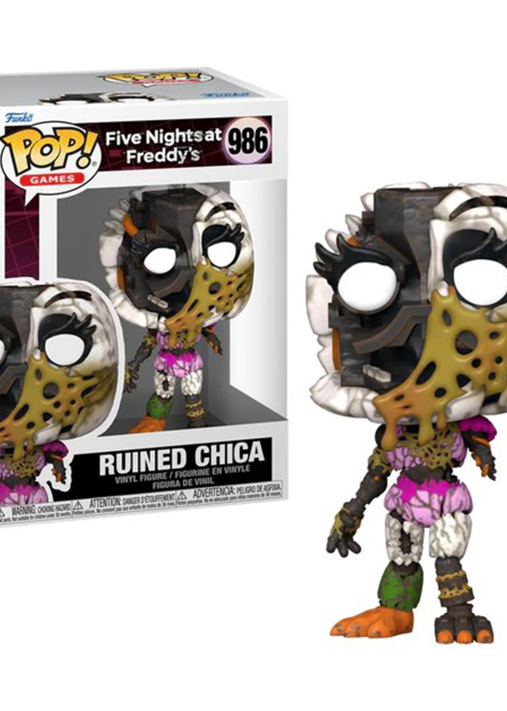Five Nights at Freddy's Funko Pop N° 986 Ruined Chica