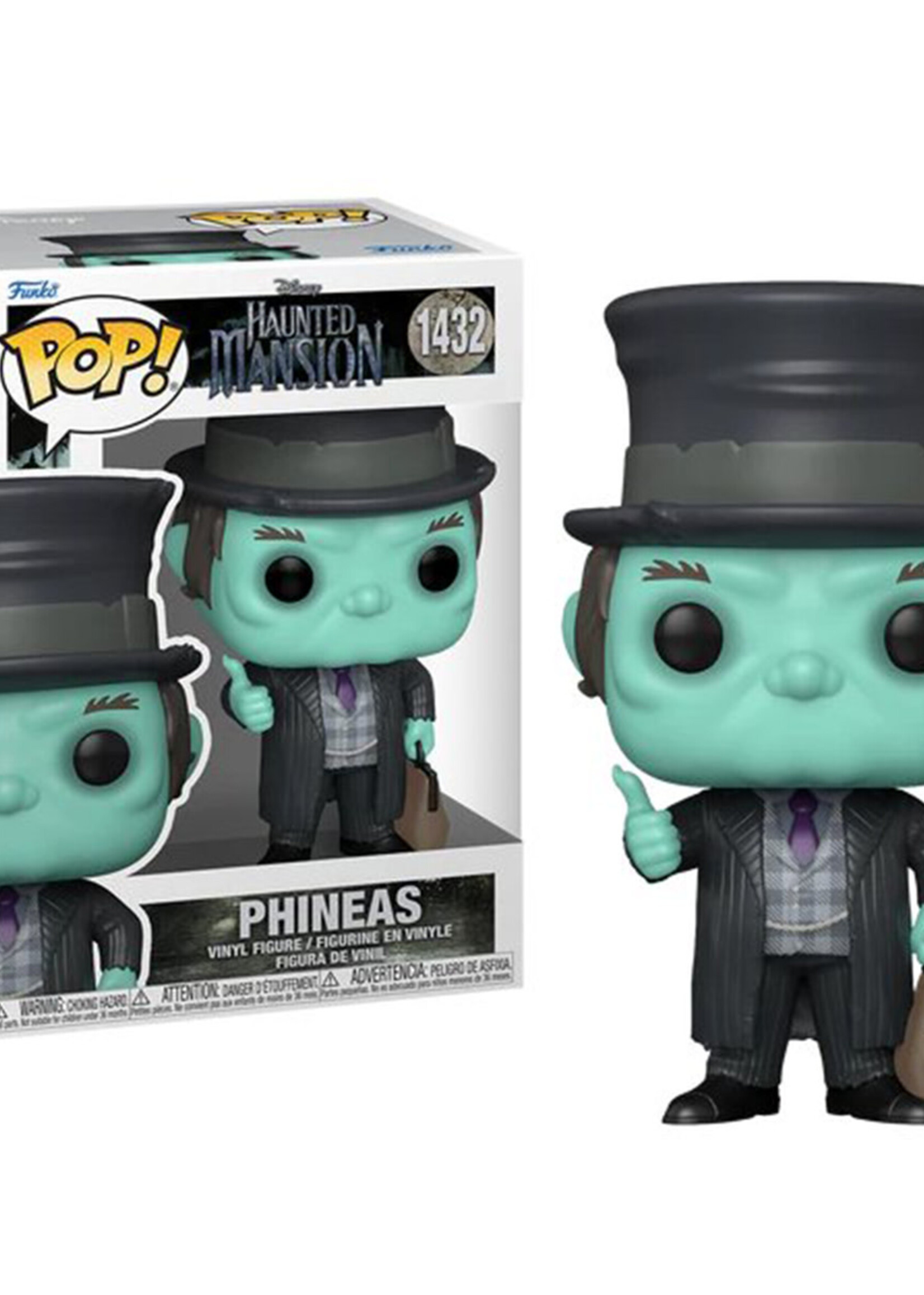 Haunted Mansion Funko Pop Disney N° 1432 Phineas