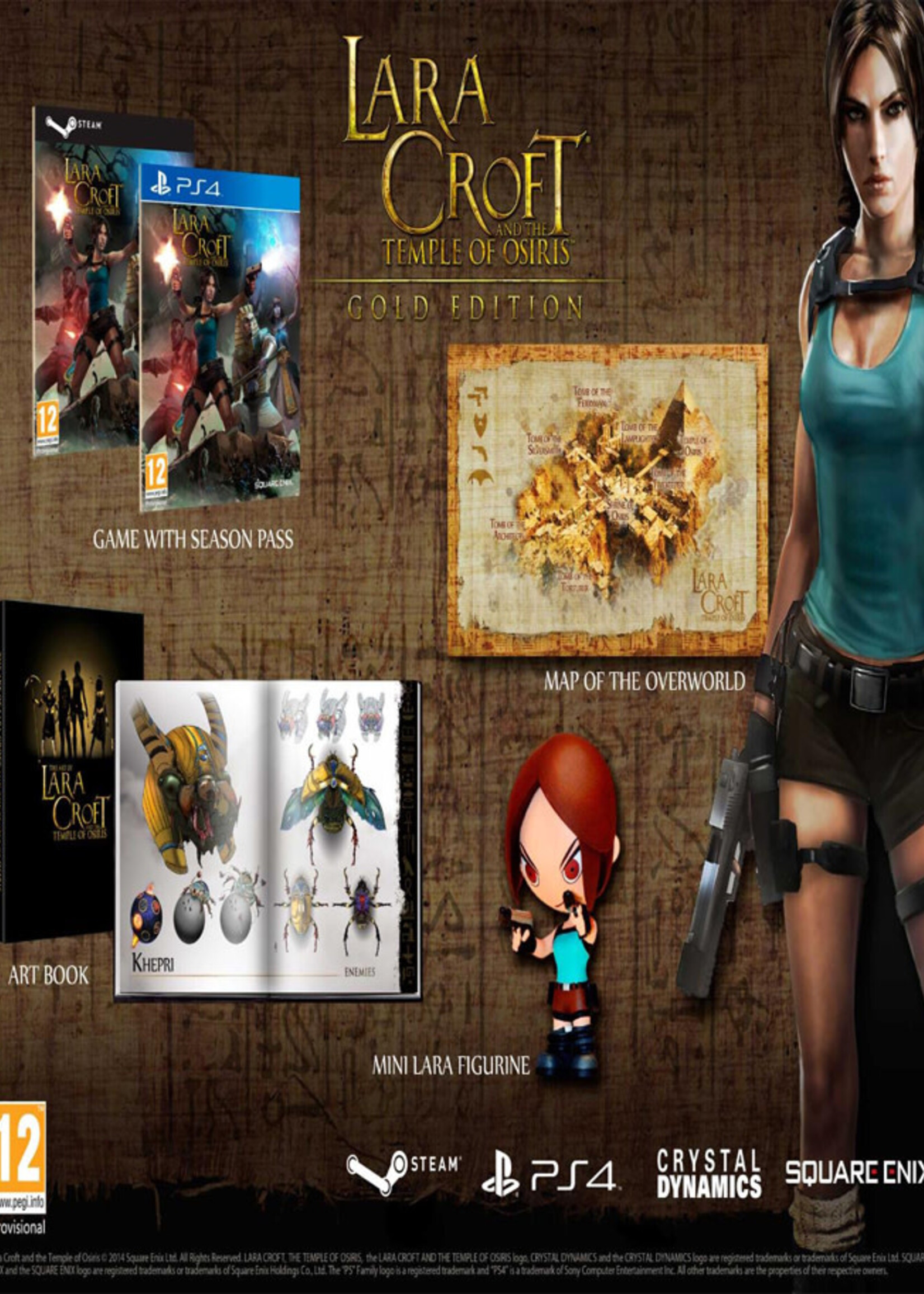 Lara Croft And The Temple Of Osiris Gold Edition PS4