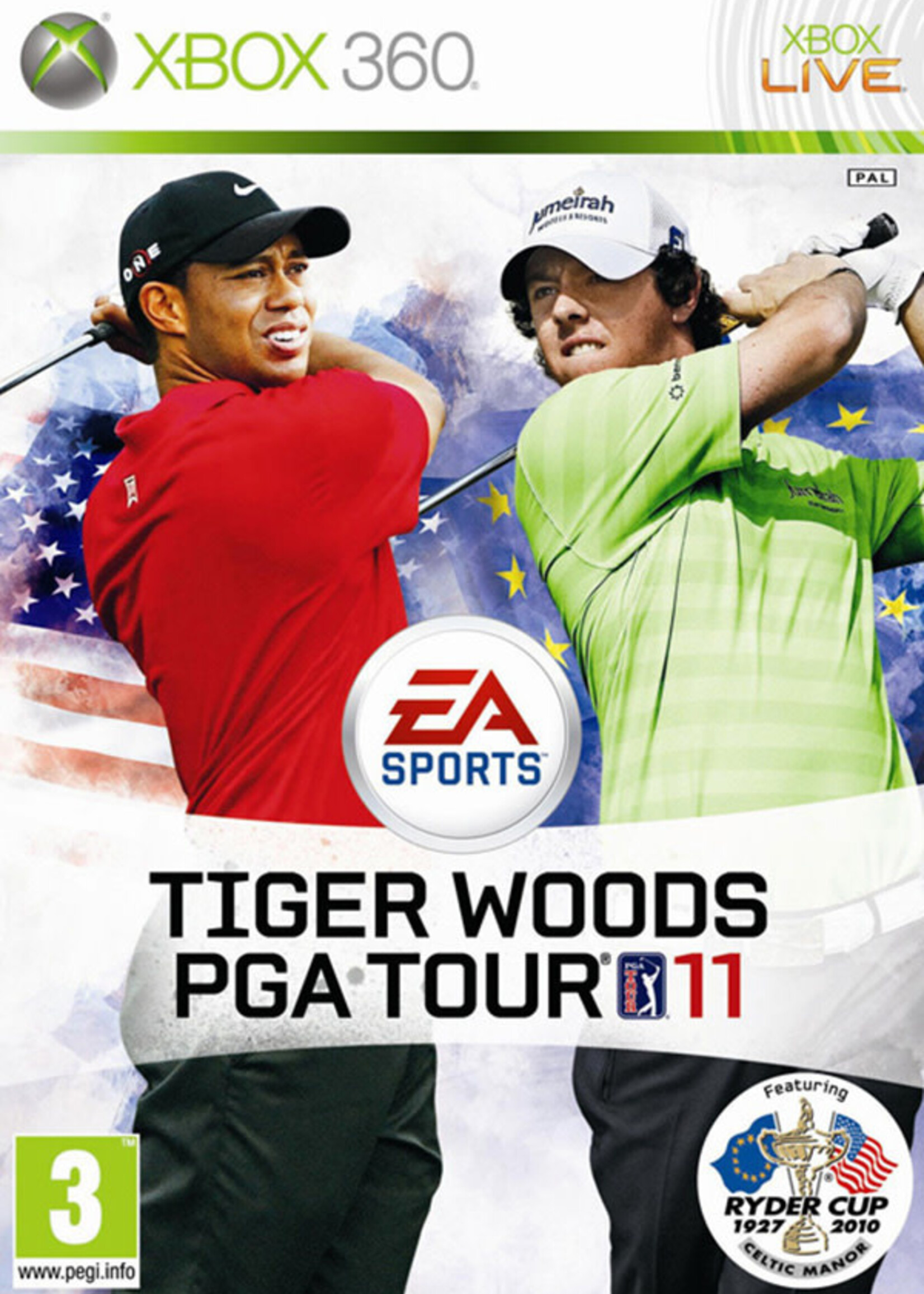 Tiger Woods PGA Tour 11 X360