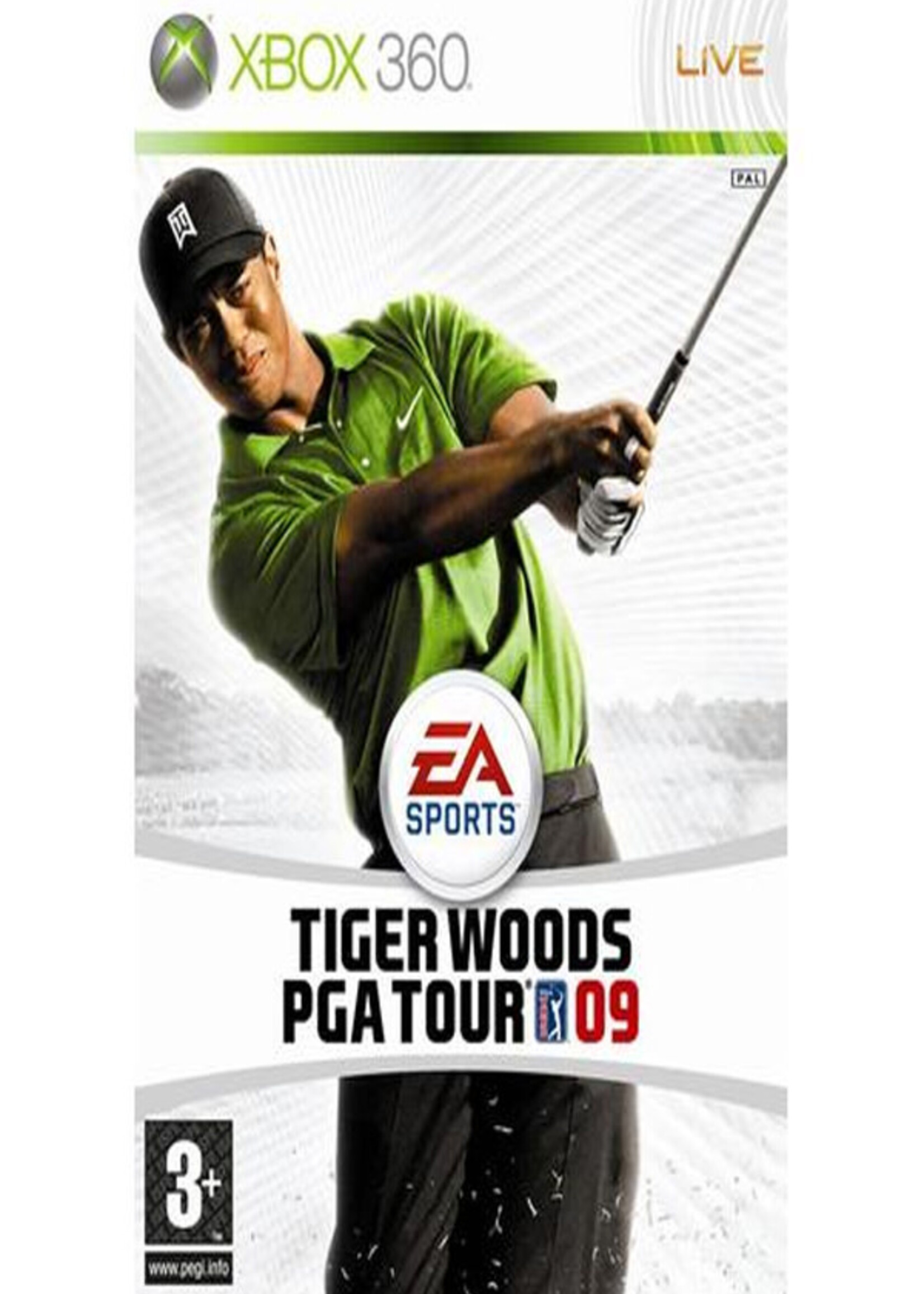 Tiger Woods PGA Tour 09 X360