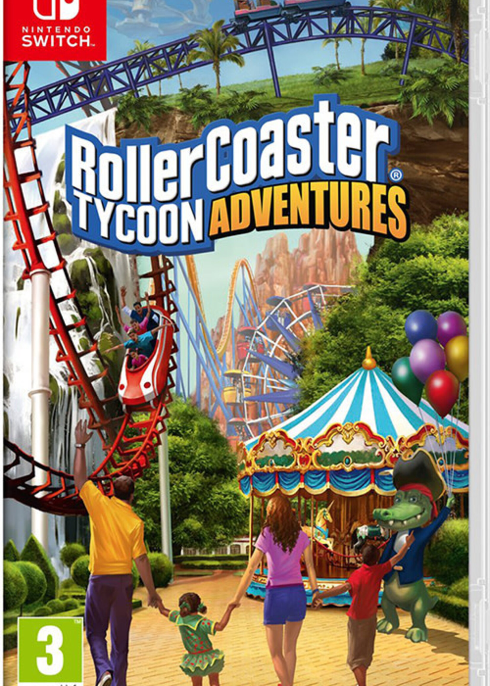 Rollercoaster Tycoon Adventures Switch