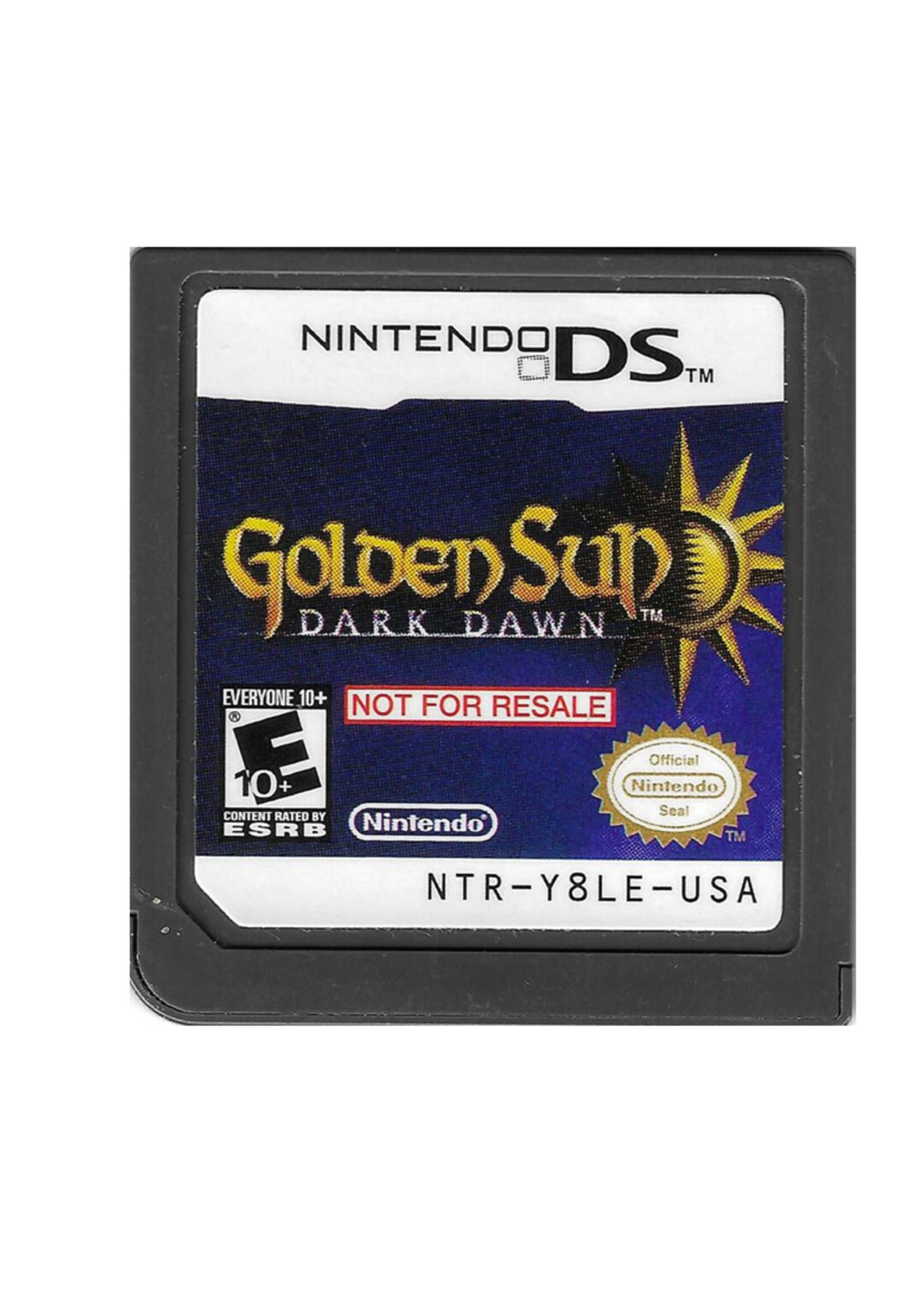 Golden Sun Dark Dawn (USA Version) DS