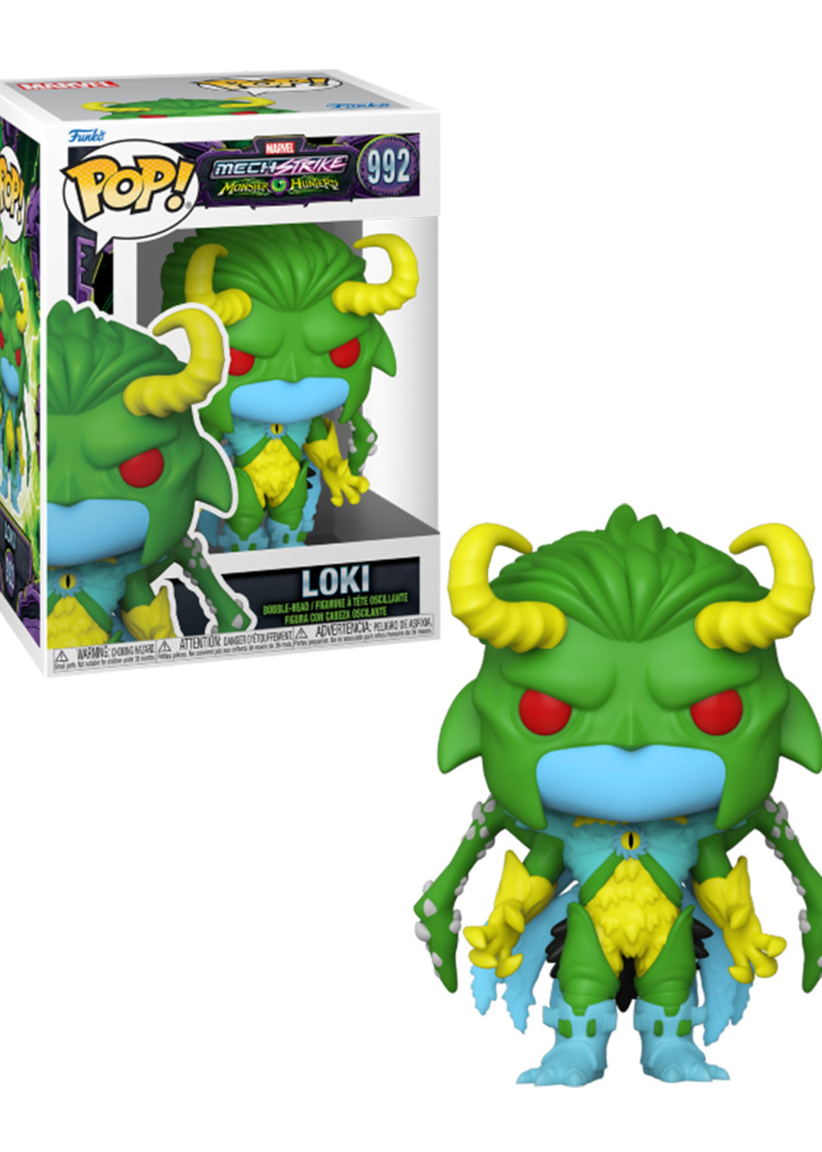 Marvel Monster Hunters Funko Pop N° 992 Loki