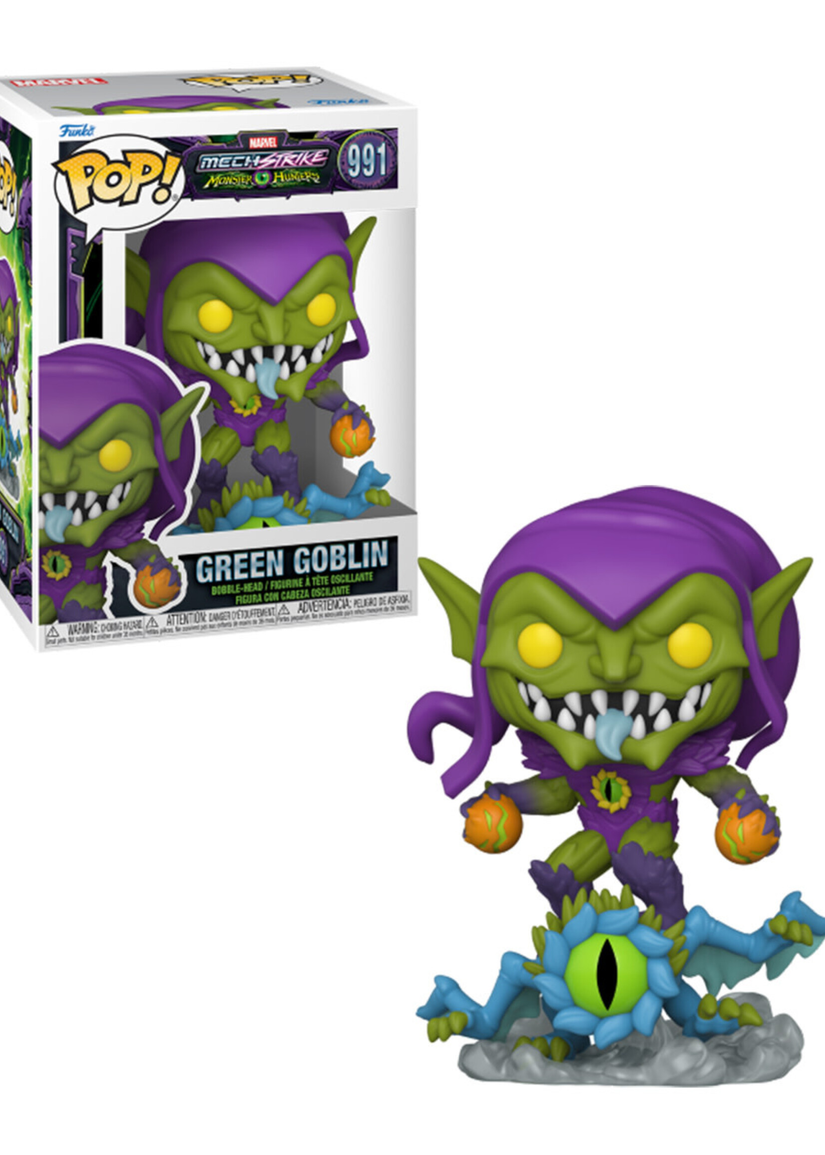 Marvel Monster Hunters Funko Pop N° 991 Green Goblin