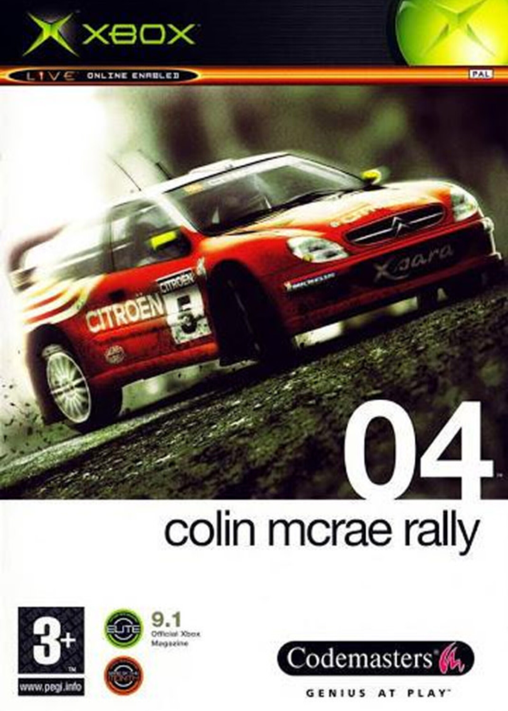 Colin McRae Rally 04 Xbox